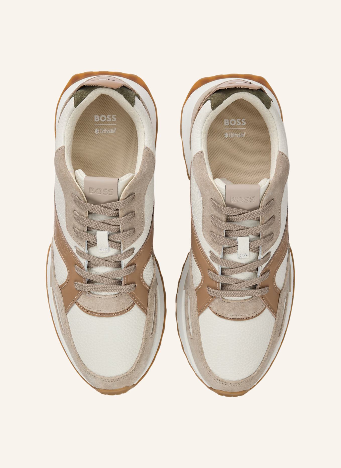 BOSS Sneaker JONAH_RUNN_SDLTB: BEIGE