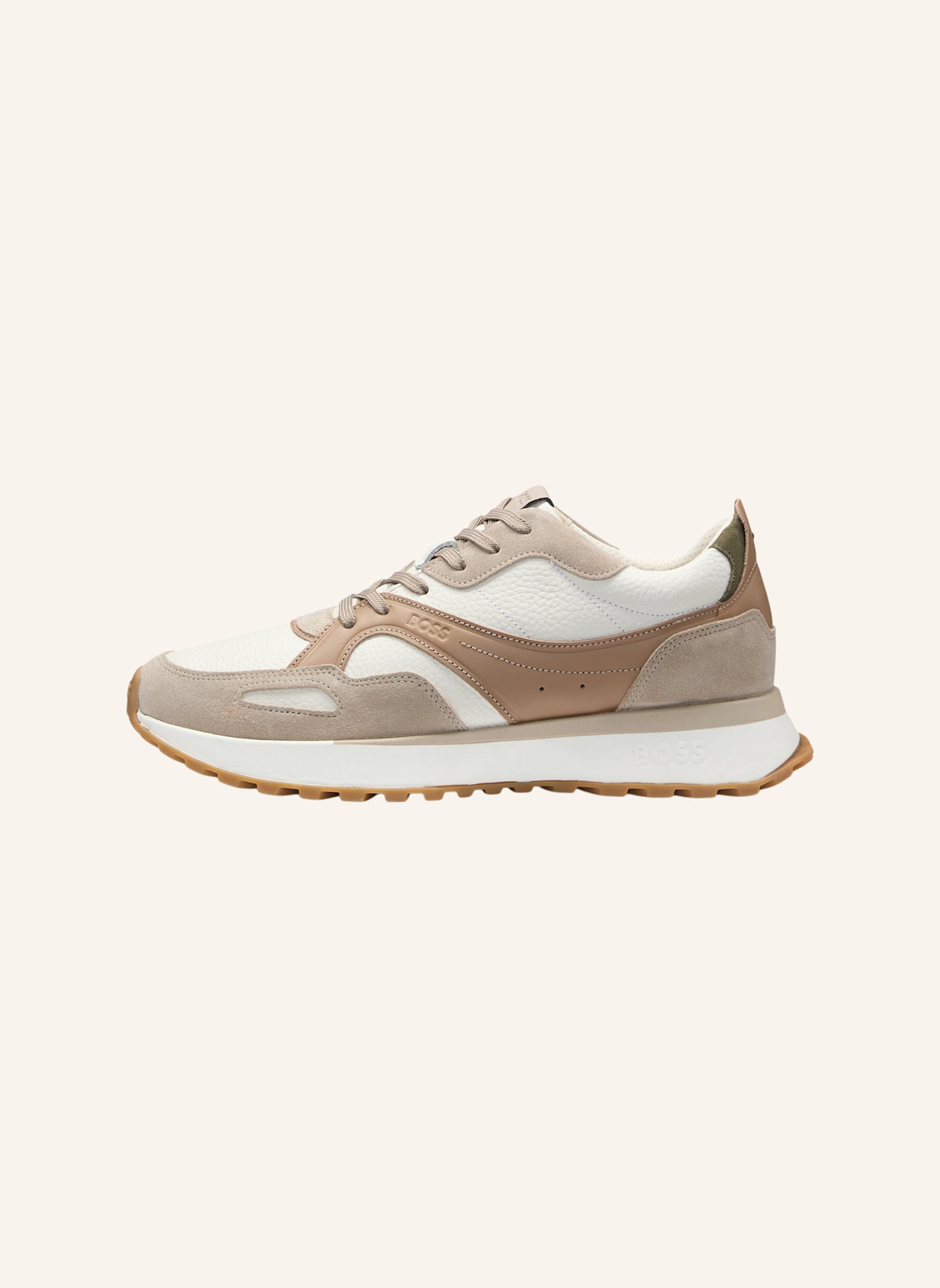 BOSS Sneaker JONAH_RUNN_SDLTB: BEIGE