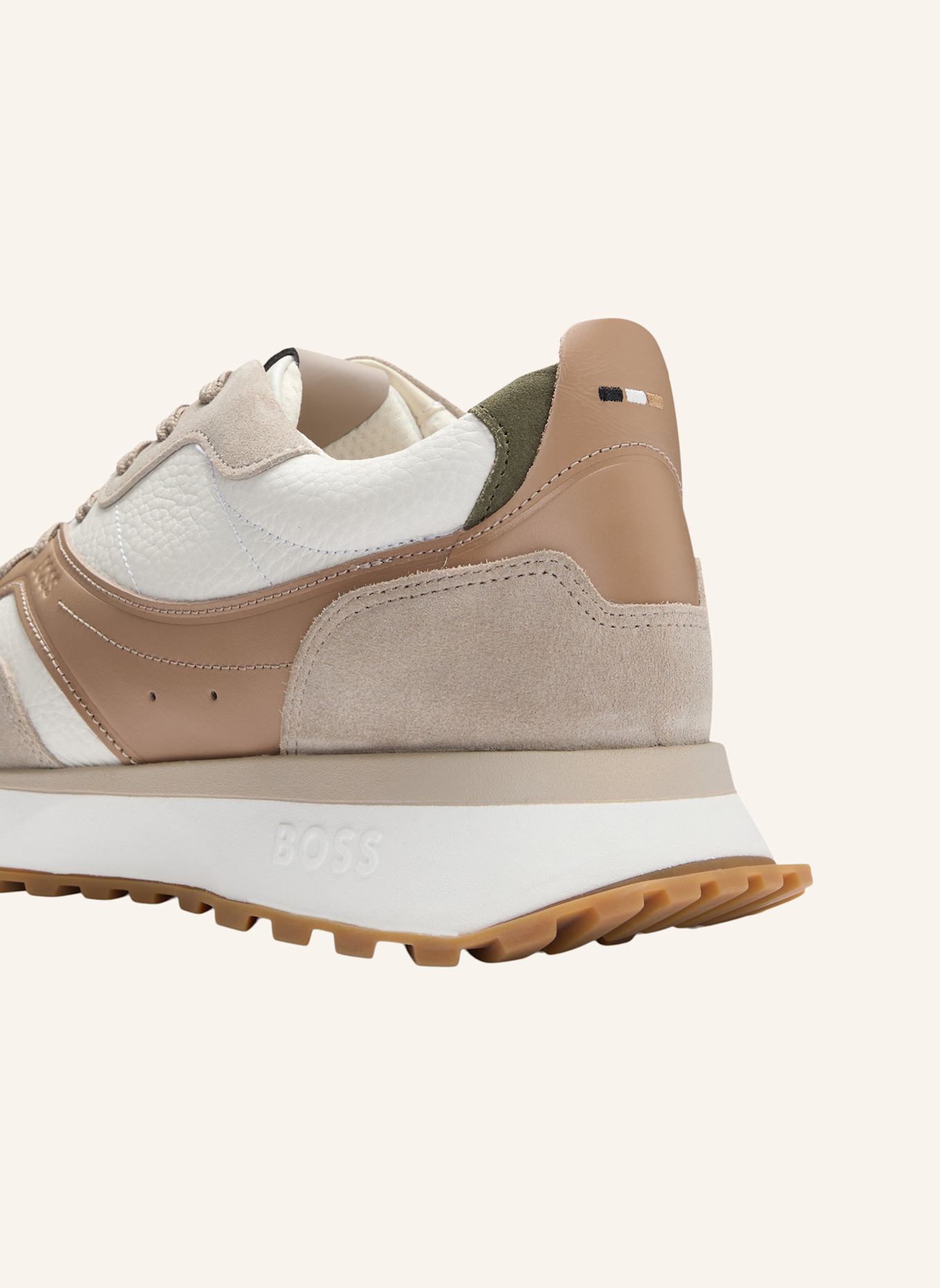 BOSS Sneaker JONAH_RUNN_SDLTB: BEIGE
