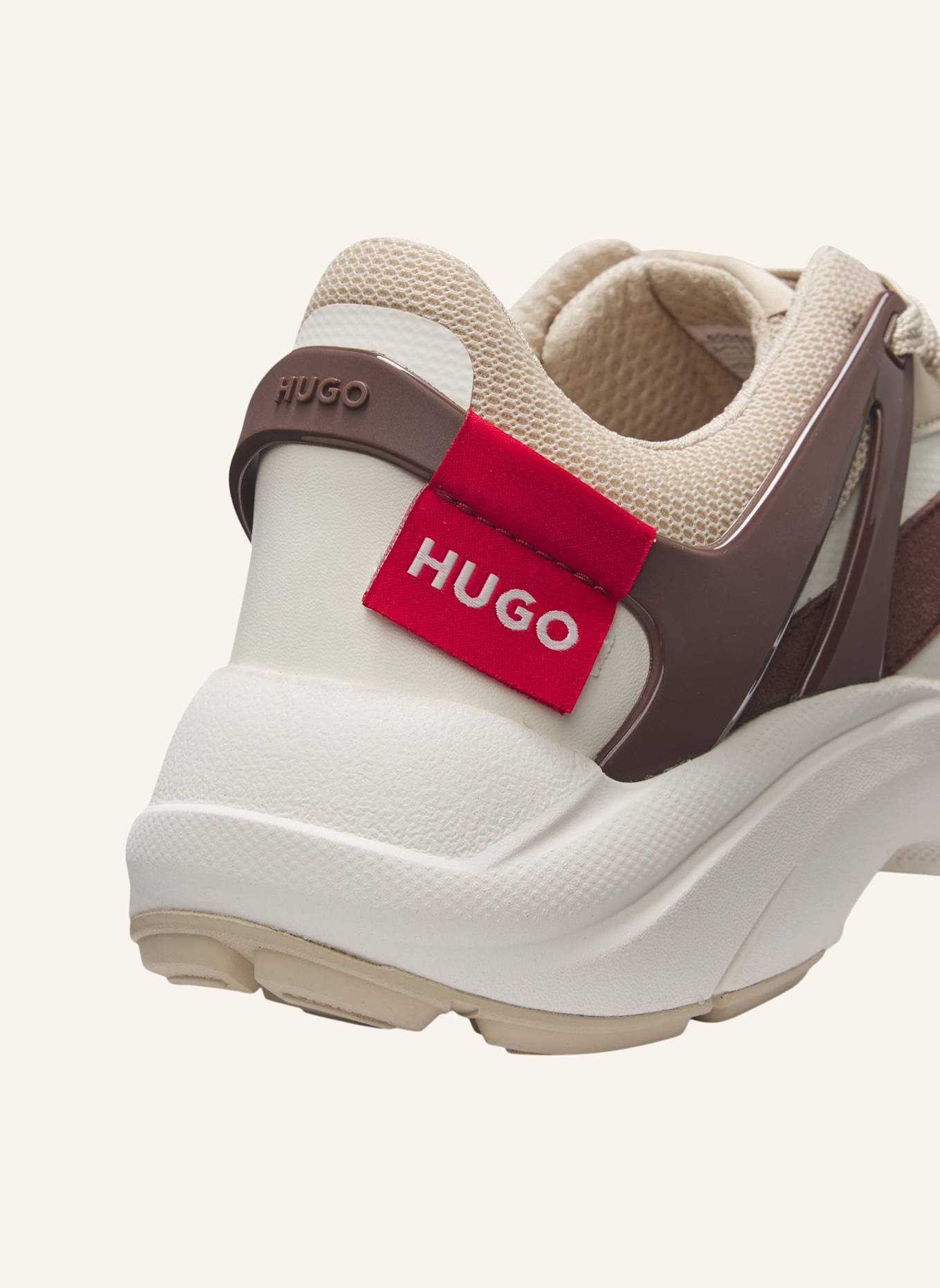 HUGO Turnschuh GO2_MESDPUT: BEIGE