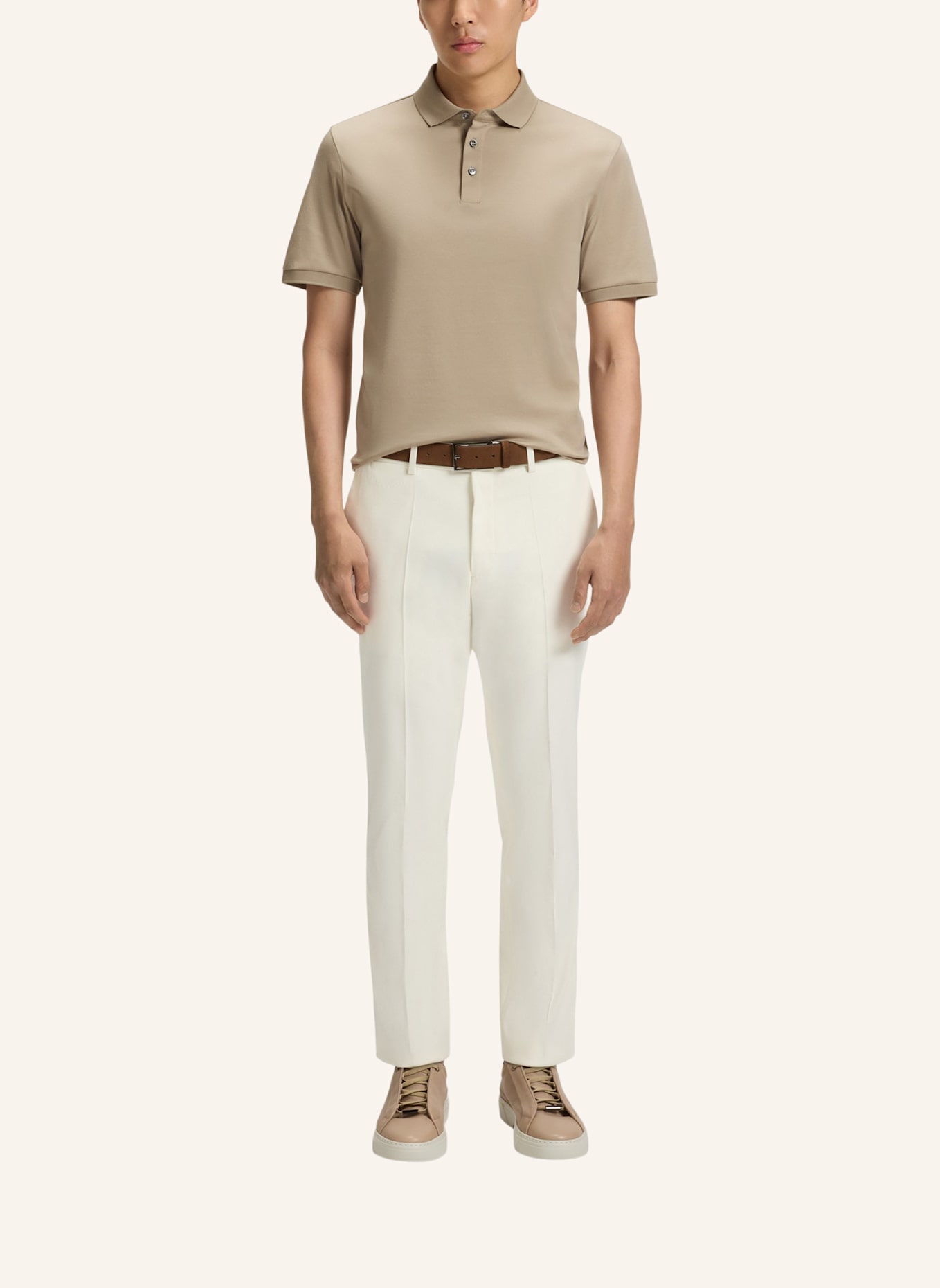 BOSS Sneaker GARY_TENN_LTEL: BEIGE