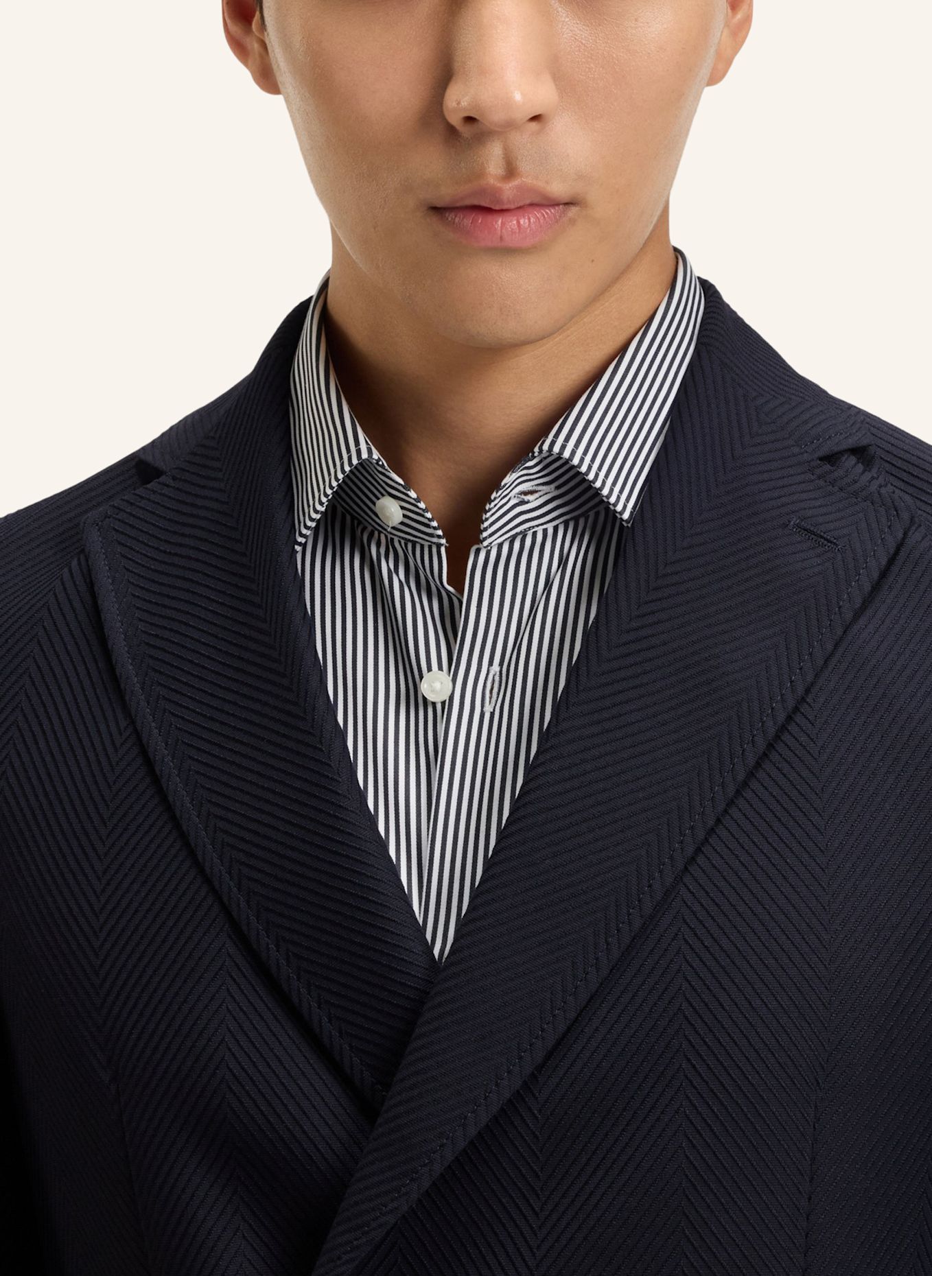 BOSS Blazer C-HANRY-DB-254 Slim Fit: DUNKELBLAU