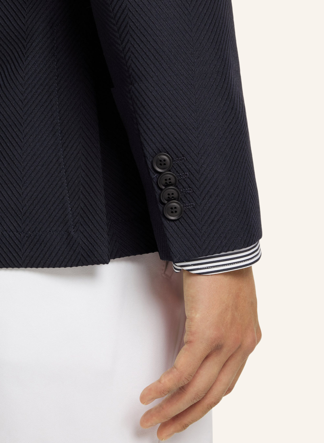 BOSS Blazer C-HANRY-DB-254 Slim Fit: DUNKELBLAU