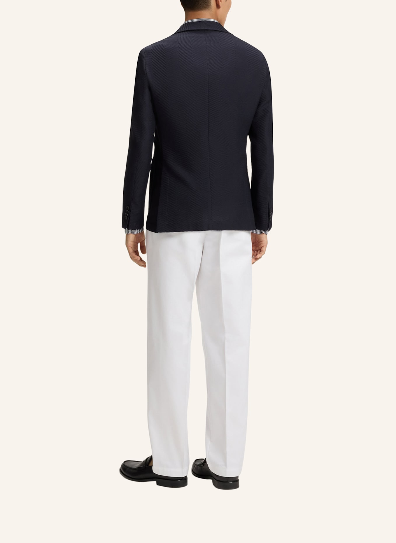 BOSS Blazer C-HANRY-DB-254 Slim Fit: DUNKELBLAU