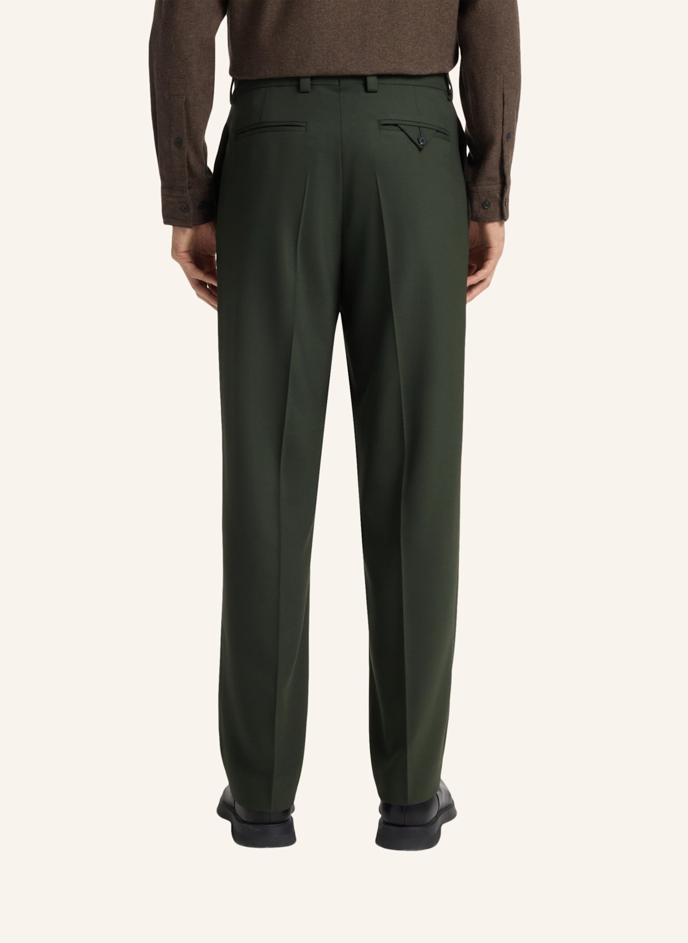 HUGO Business Anzug KARLO-FLIPS251X Modern Fit: DUNKELGRÜN