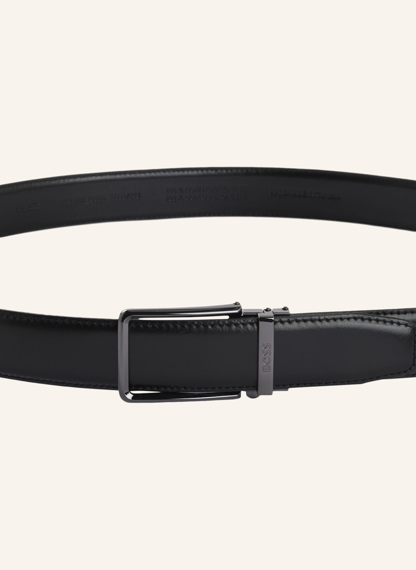 BOSS Business Gürtel AUSTIN_OS35: SCHWARZ