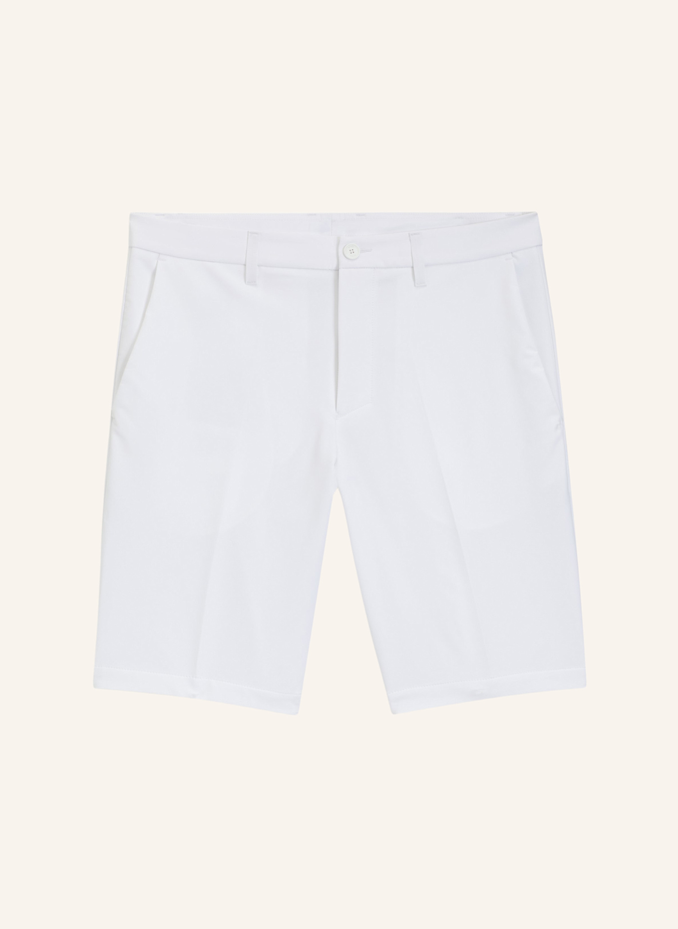 BOSS Short S_COMMUTER_10.5 INCH Slim Fit: WEISS
