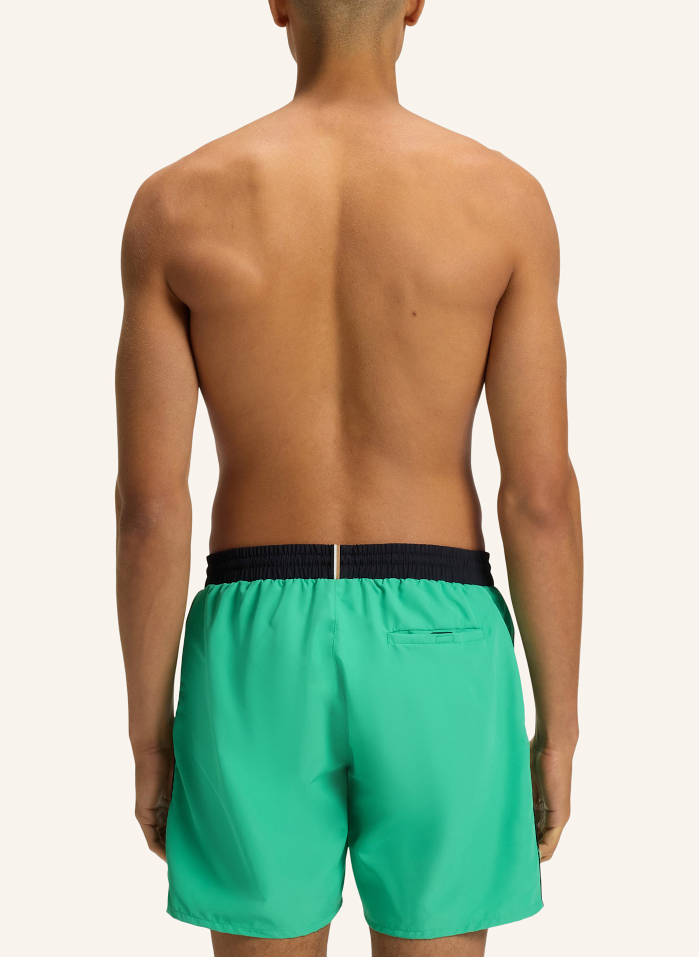 BOSS Badeshorts STARFISH: GRÜN