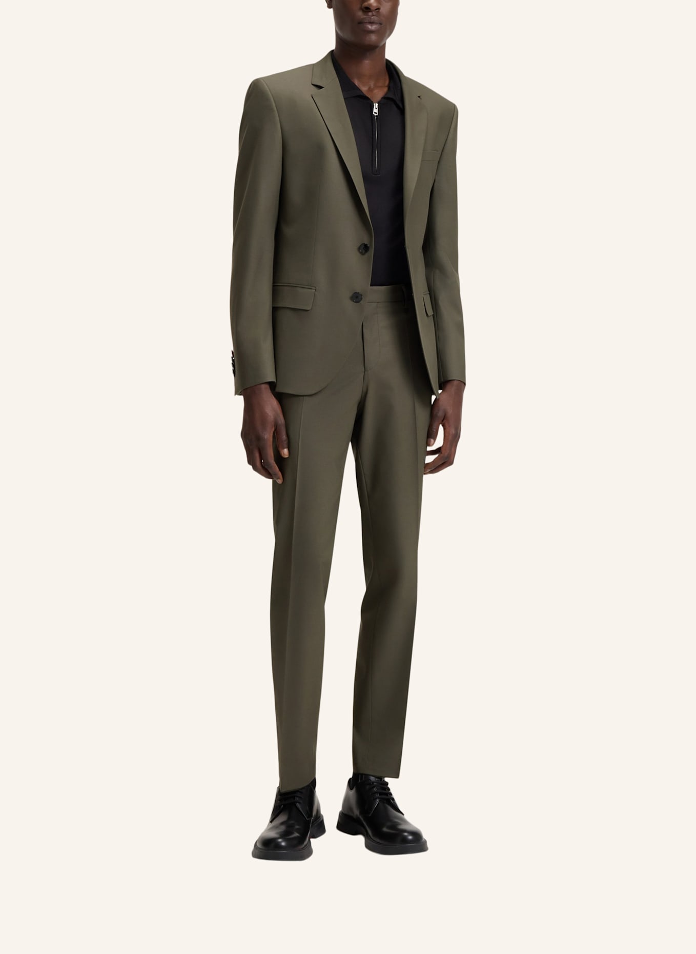 HUGO Anzug HENRY/GETLIN Slim Fit: HELLGRÜN/ GRÜN