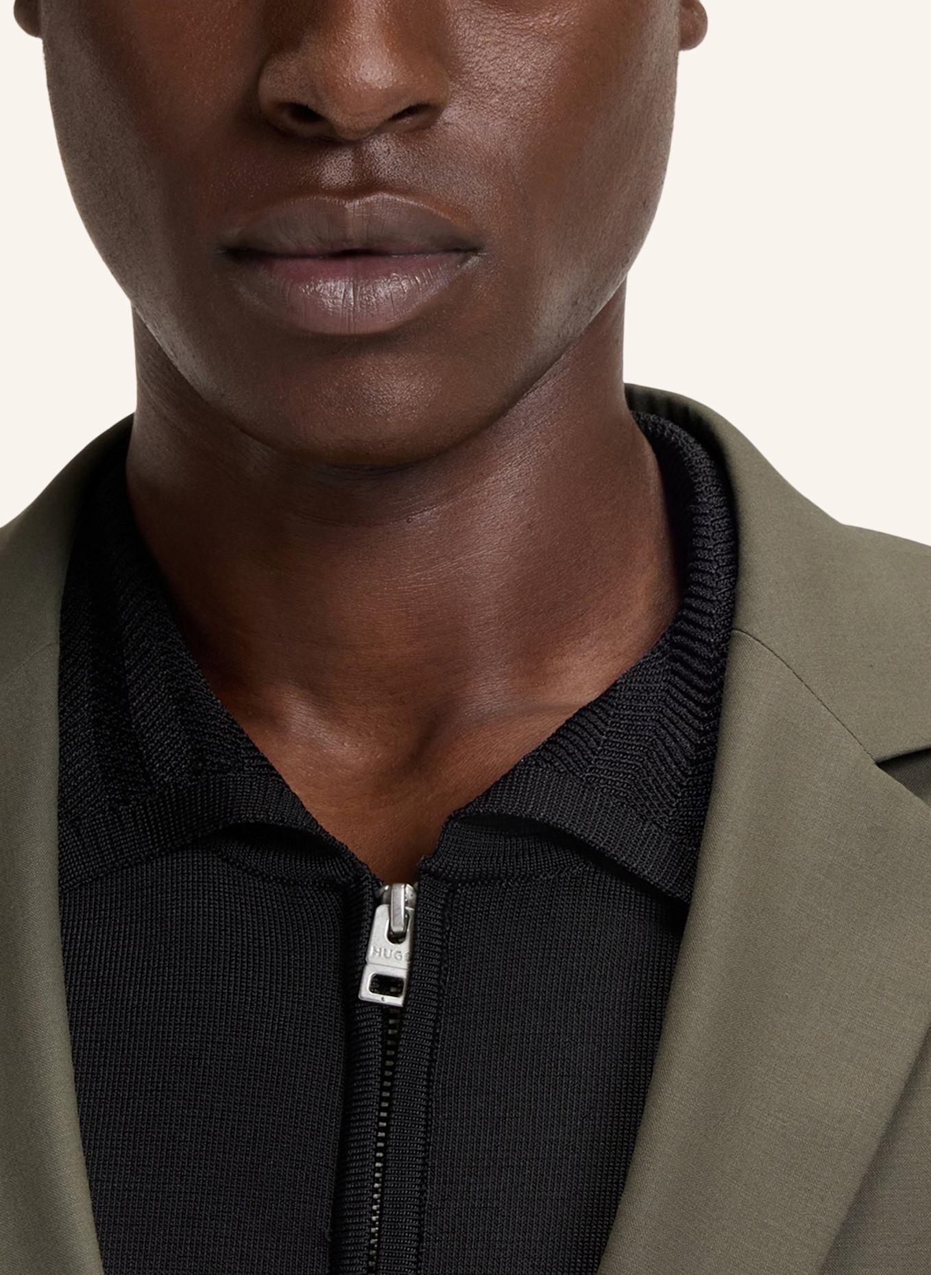 HUGO Anzug HENRY/GETLIN Slim Fit: HELLGRÜN/ GRÜN