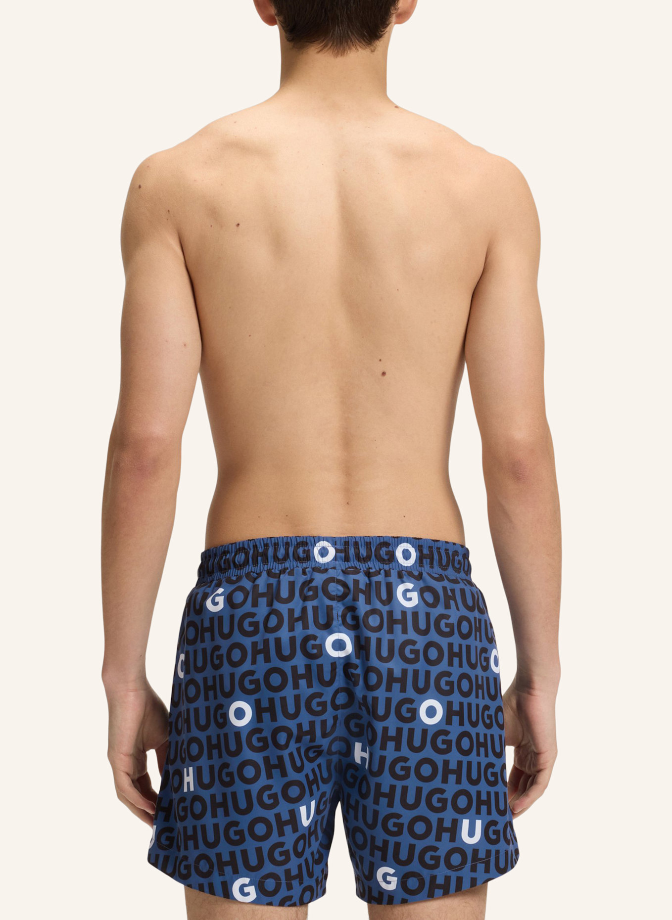 HUGO Badeshort TORTUGA: BLAU