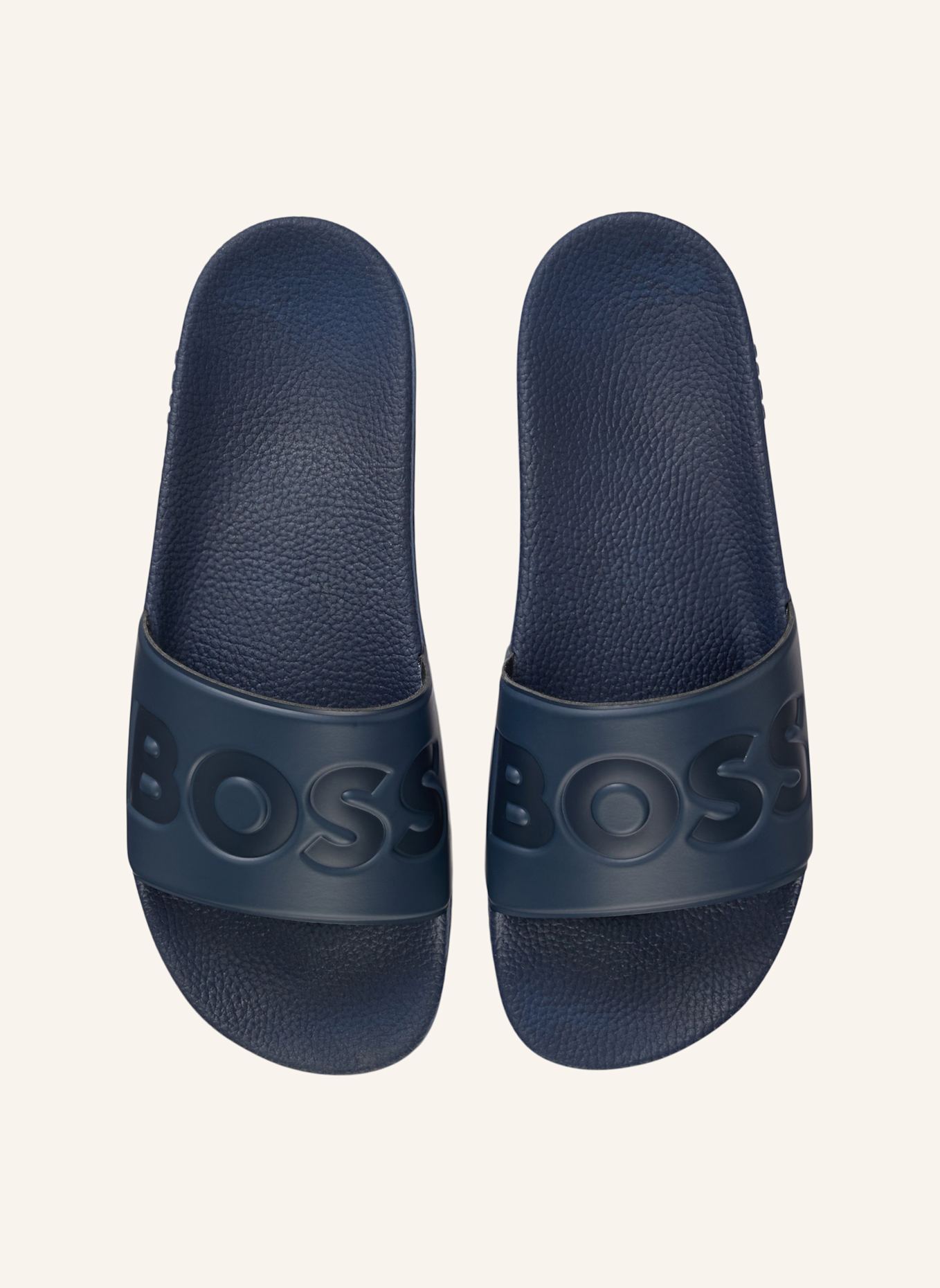 BOSS Sandale ARYEH_SLID_NPVLG: DUNKELBLAU