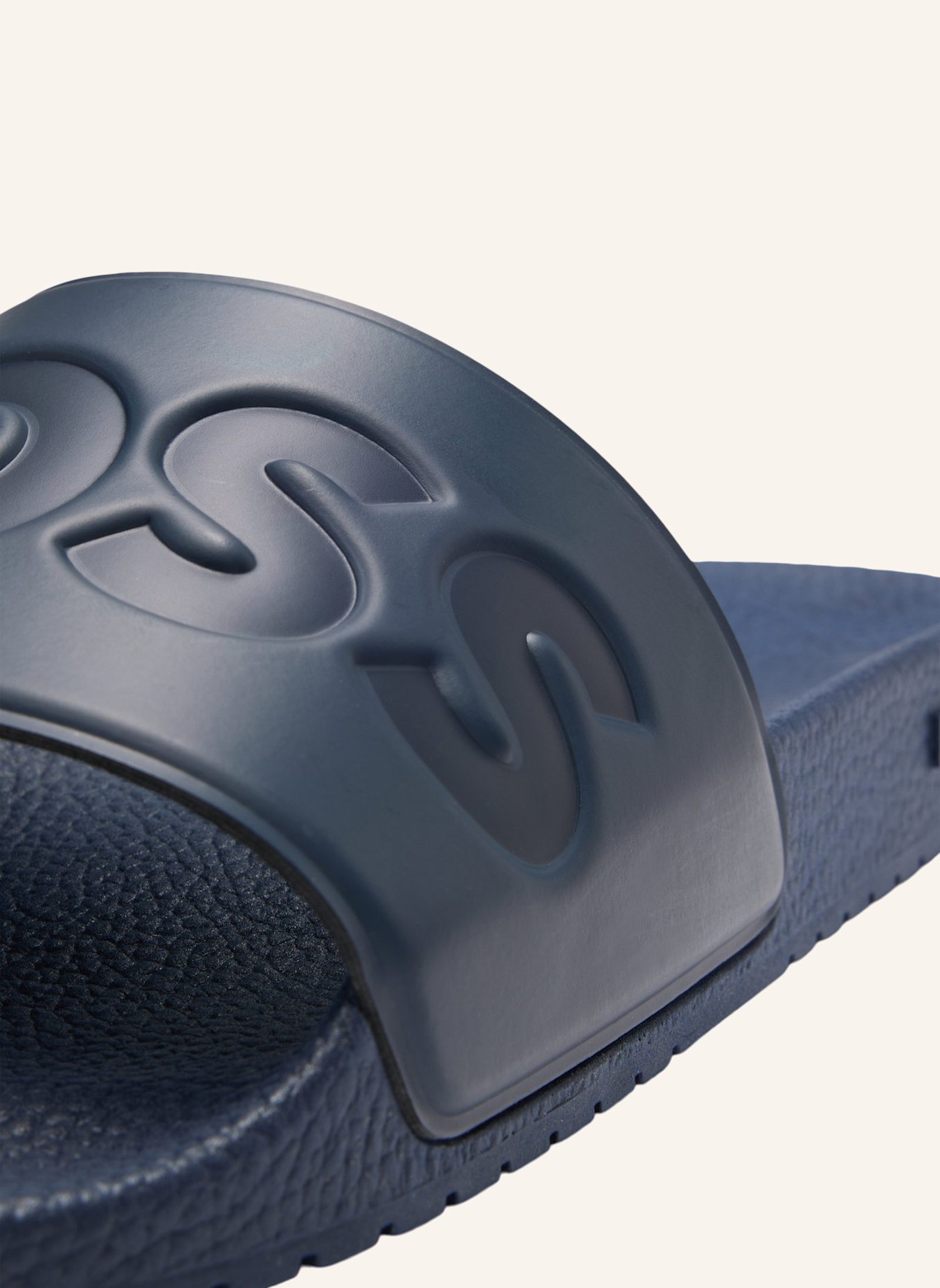 BOSS Sandale ARYEH_SLID_NPVLG: DUNKELBLAU