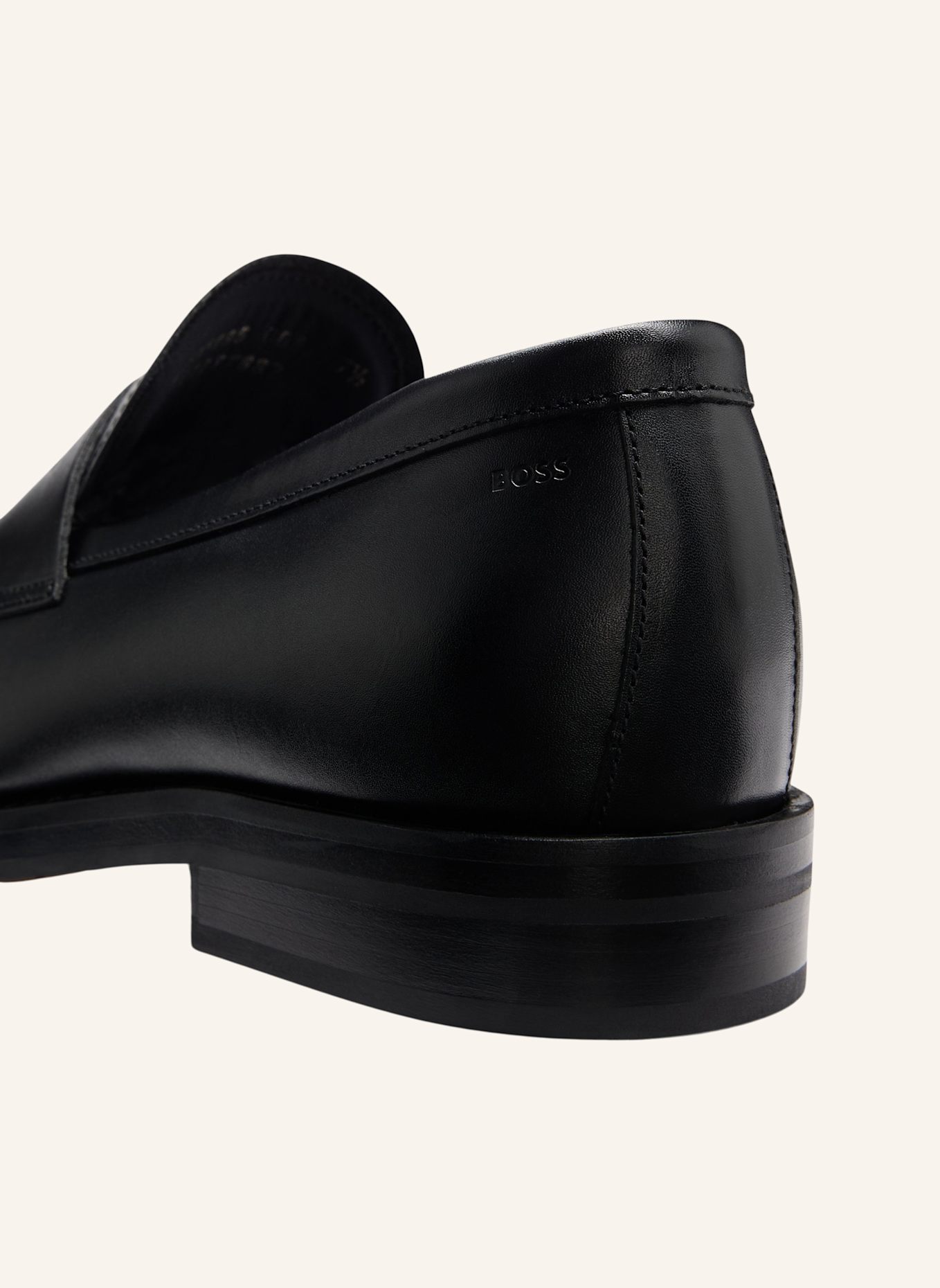 BOSS Casual Slipper DRESSLETIC_LOAF_BUPE: SCHWARZ