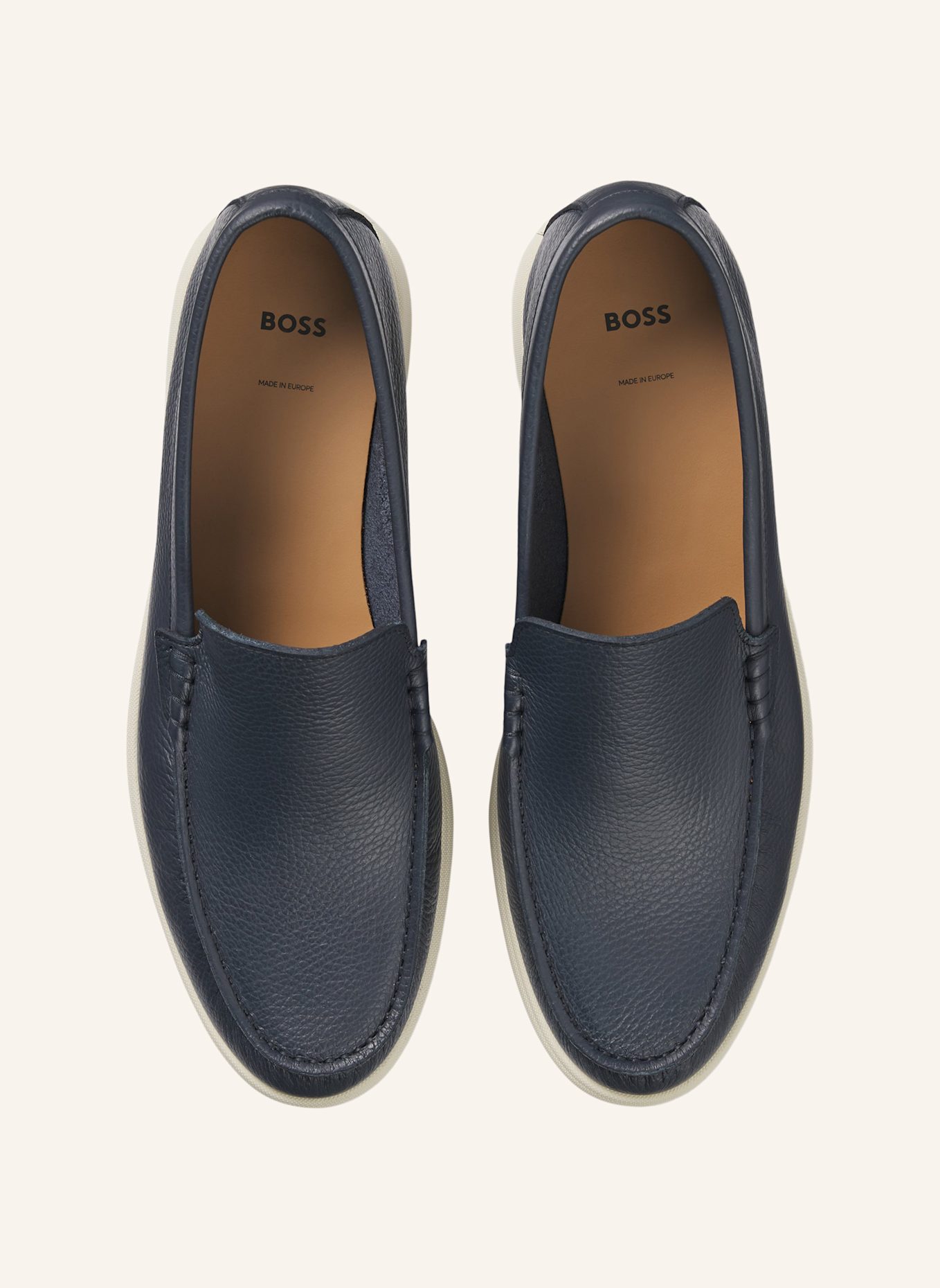 BOSS Casual Slipper SIENNE_MOCC_TBSF: DUNKELBLAU