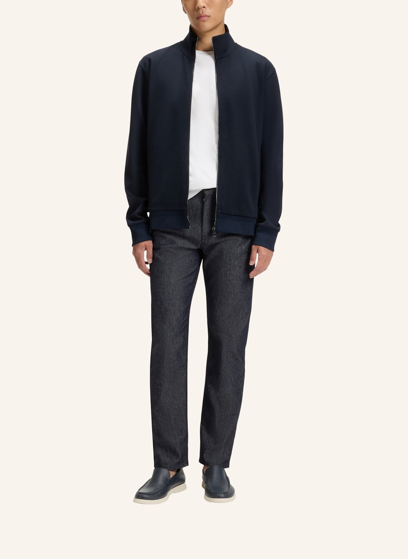 BOSS Casual Slipper SIENNE_MOCC_TBSF: DUNKELBLAU