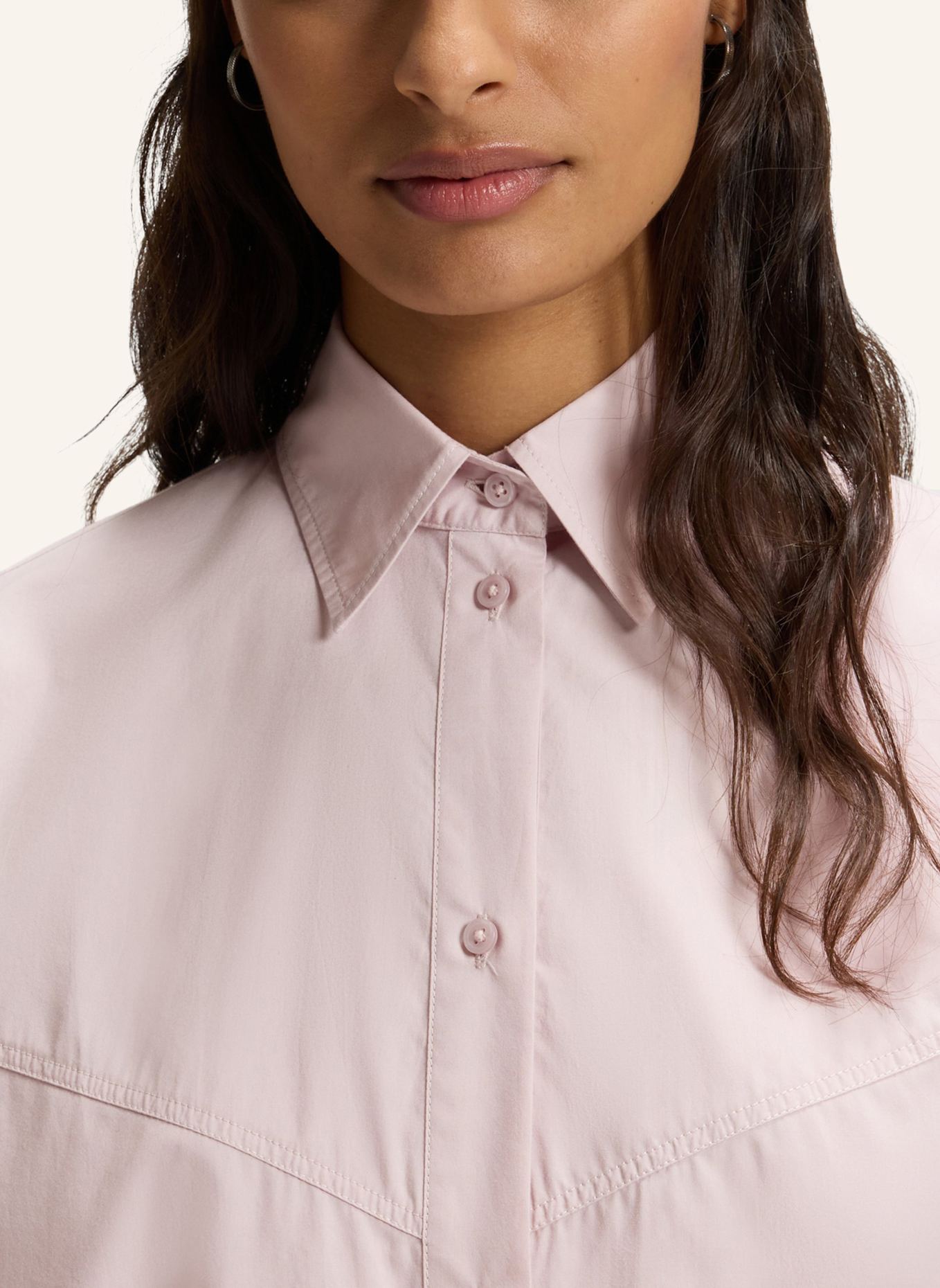 BOSS Business Bluse C_BOSTAFFA Oversize Fit: LILA