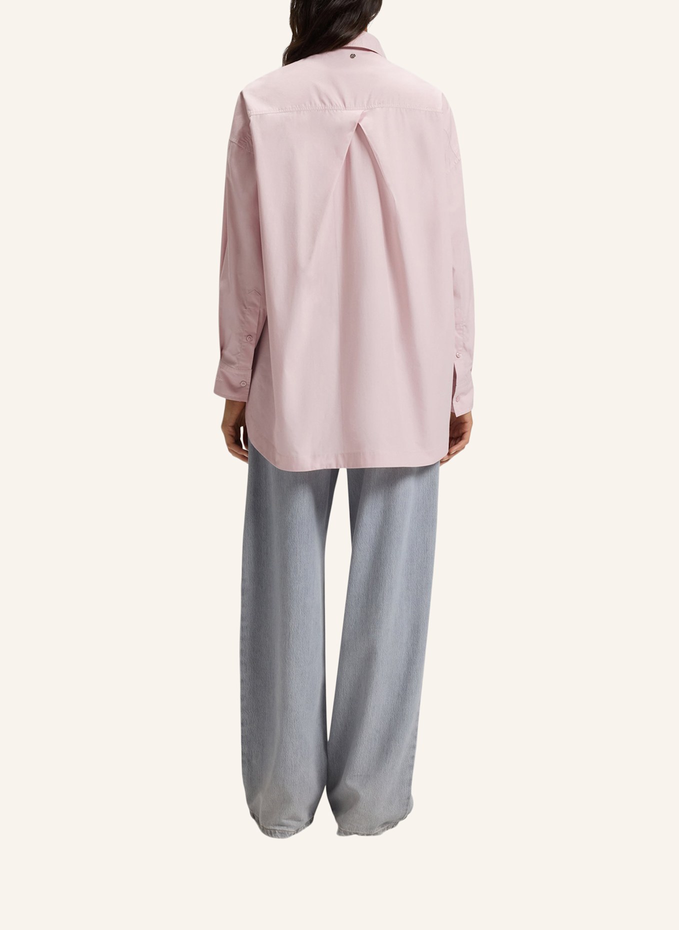 BOSS Business Bluse C_BOSTAFFA Oversize Fit: LILA