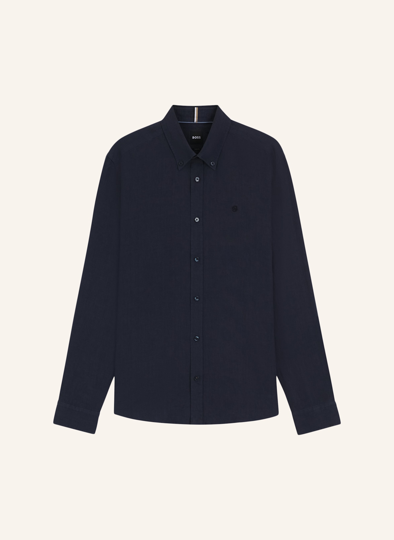 BOSS Casual Hemd H-ROAN-BD-E-C1-253 Slim Fit: DUNKELBLAU