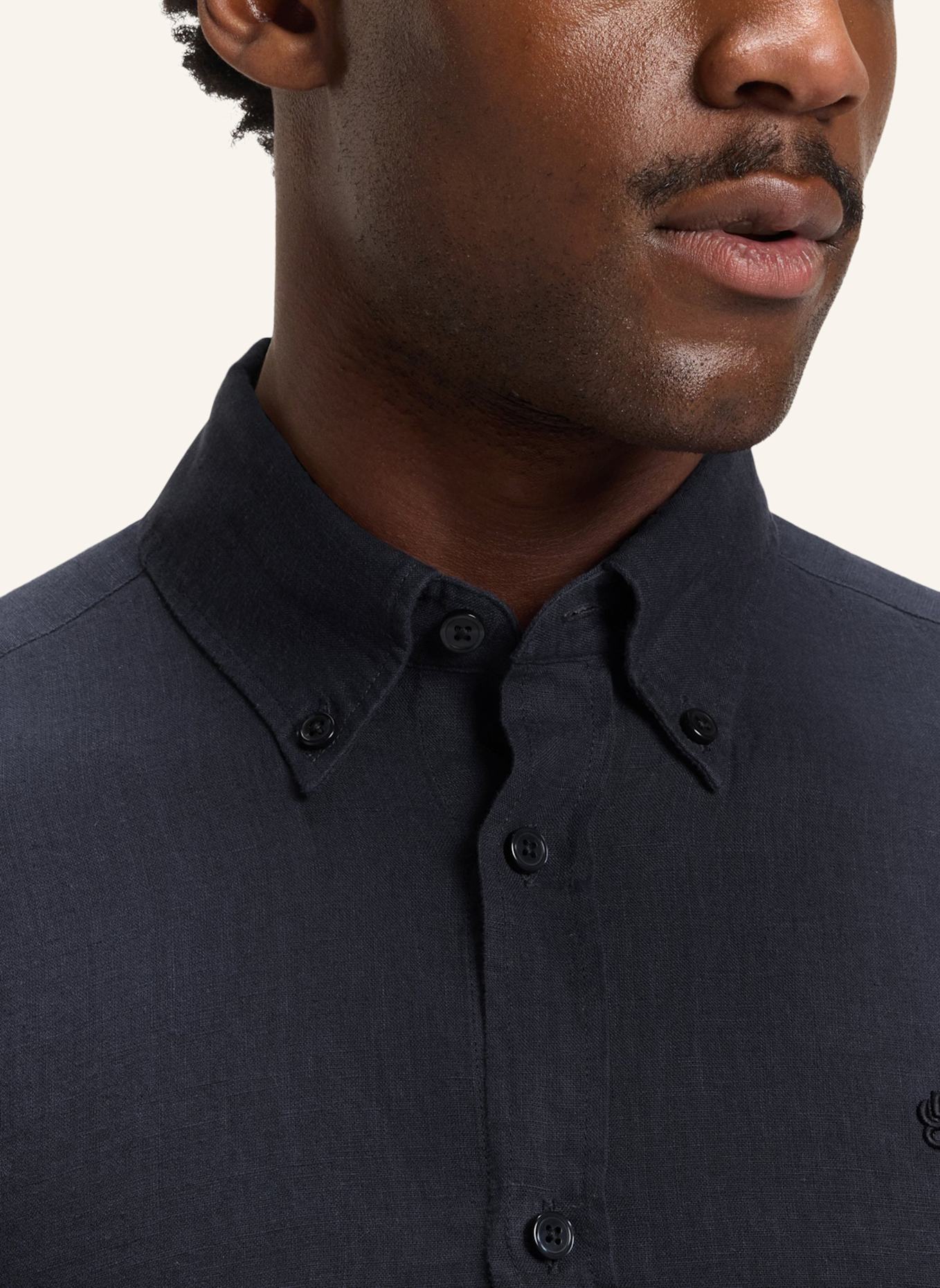 BOSS Casual Hemd H-ROAN-BD-E-C1-253 Slim Fit: DUNKELBLAU