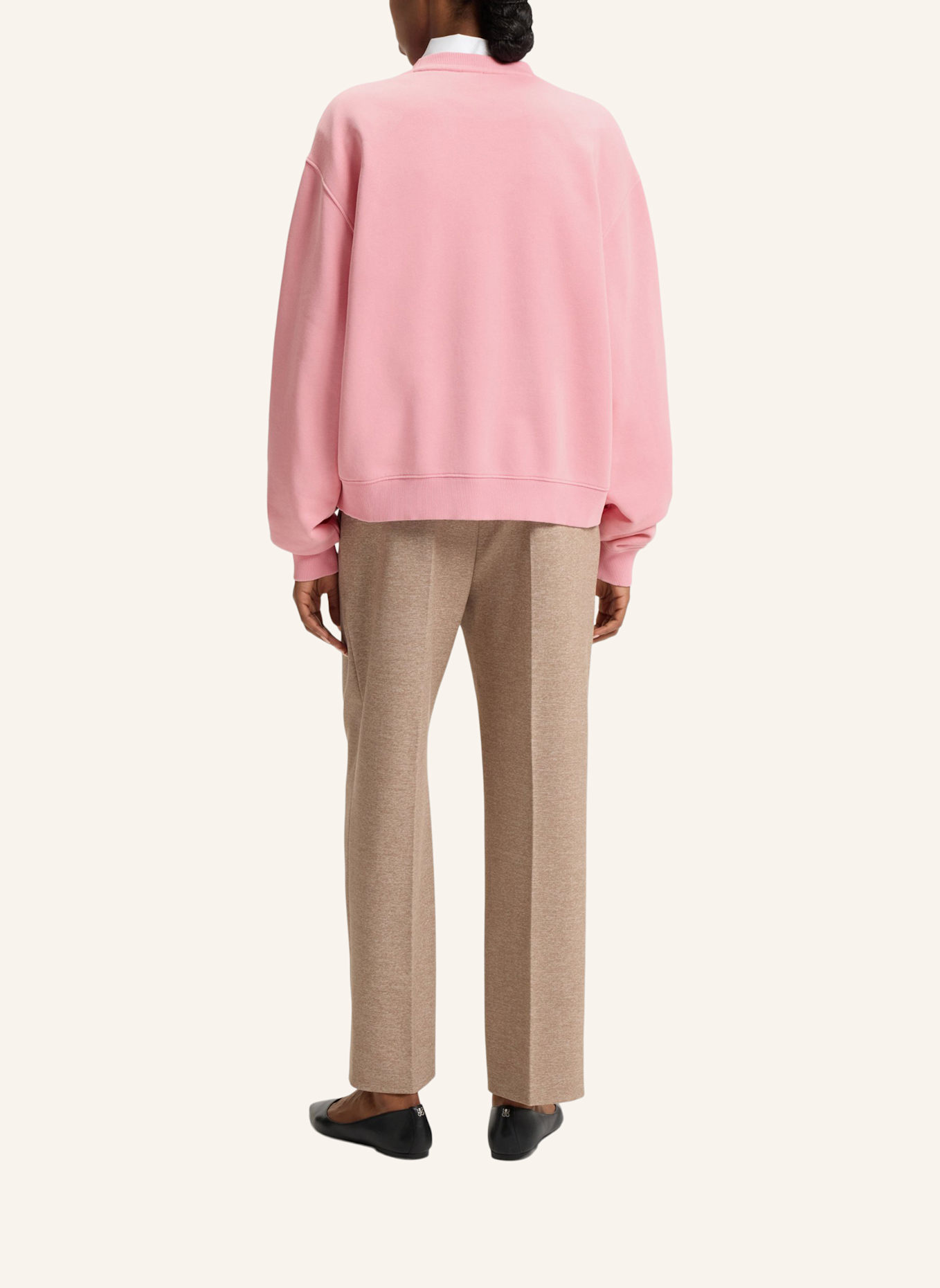 HUGO Sweatshirt DEROXINA_4 Oversize Fit: PINK