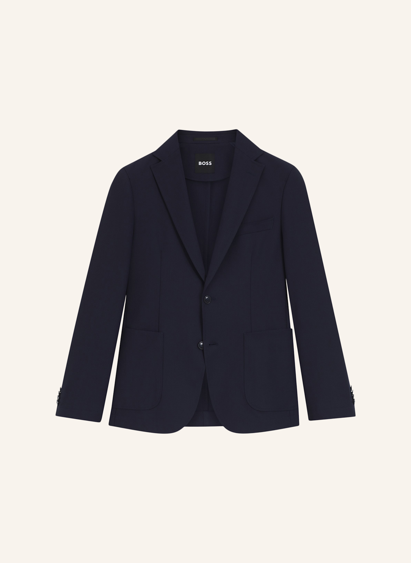 BOSS Blazer P-HANRY-WG-253 Slim Fit: DUNKELBLAU