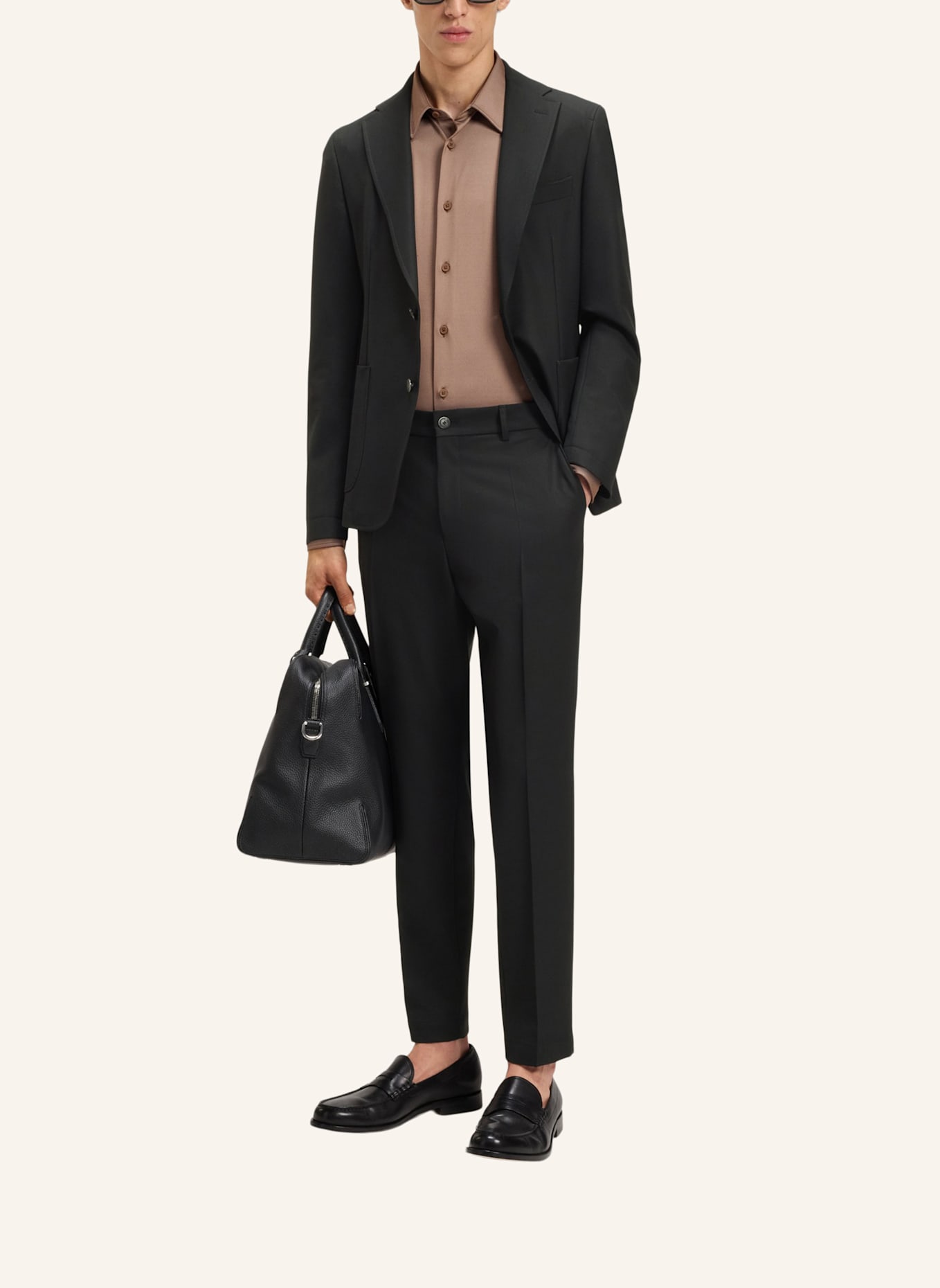 BOSS Blazer P-HANRY-WG-253 Slim Fit: SCHWARZ