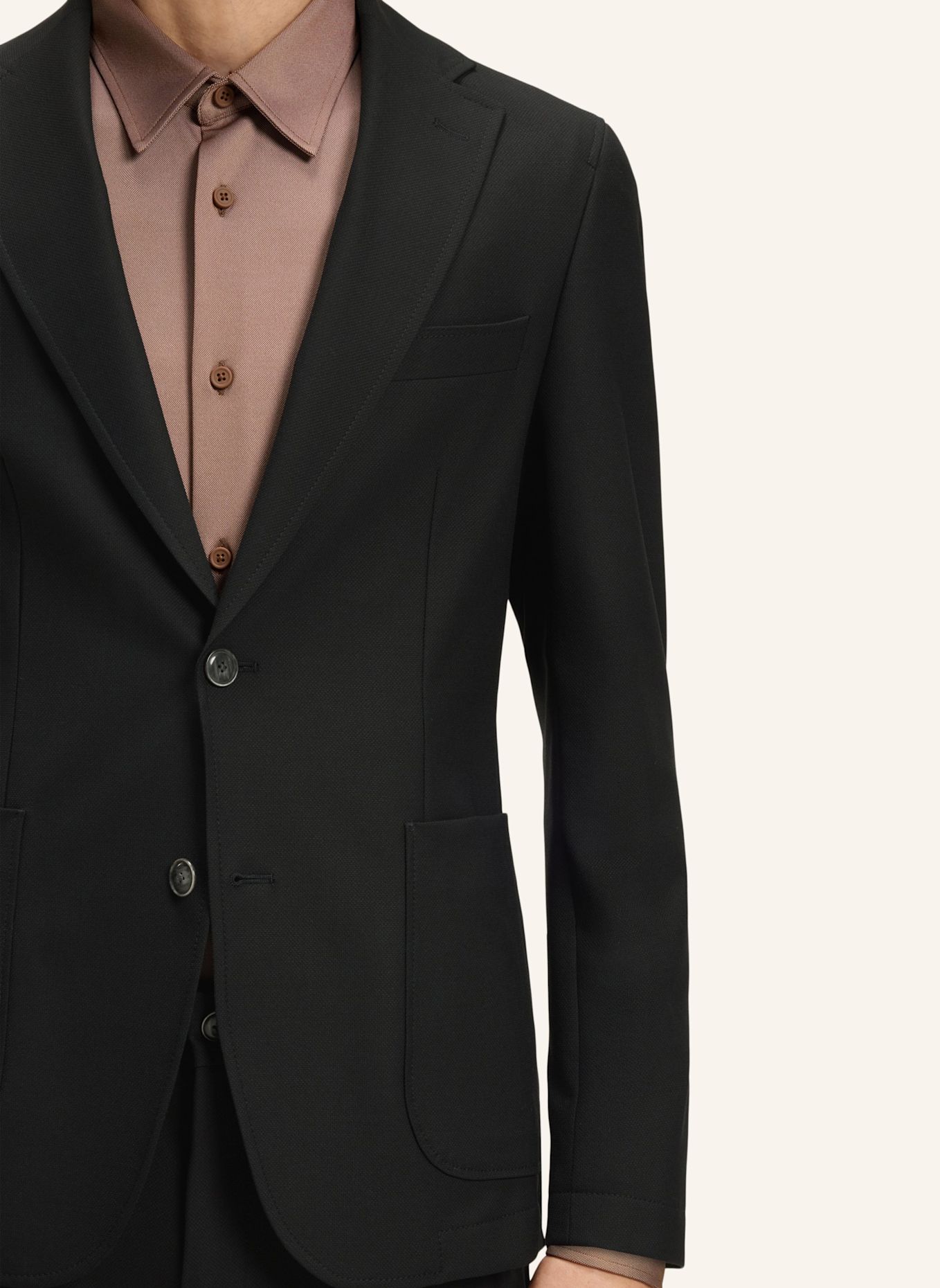 BOSS Blazer P-HANRY-WG-253 Slim Fit: SCHWARZ