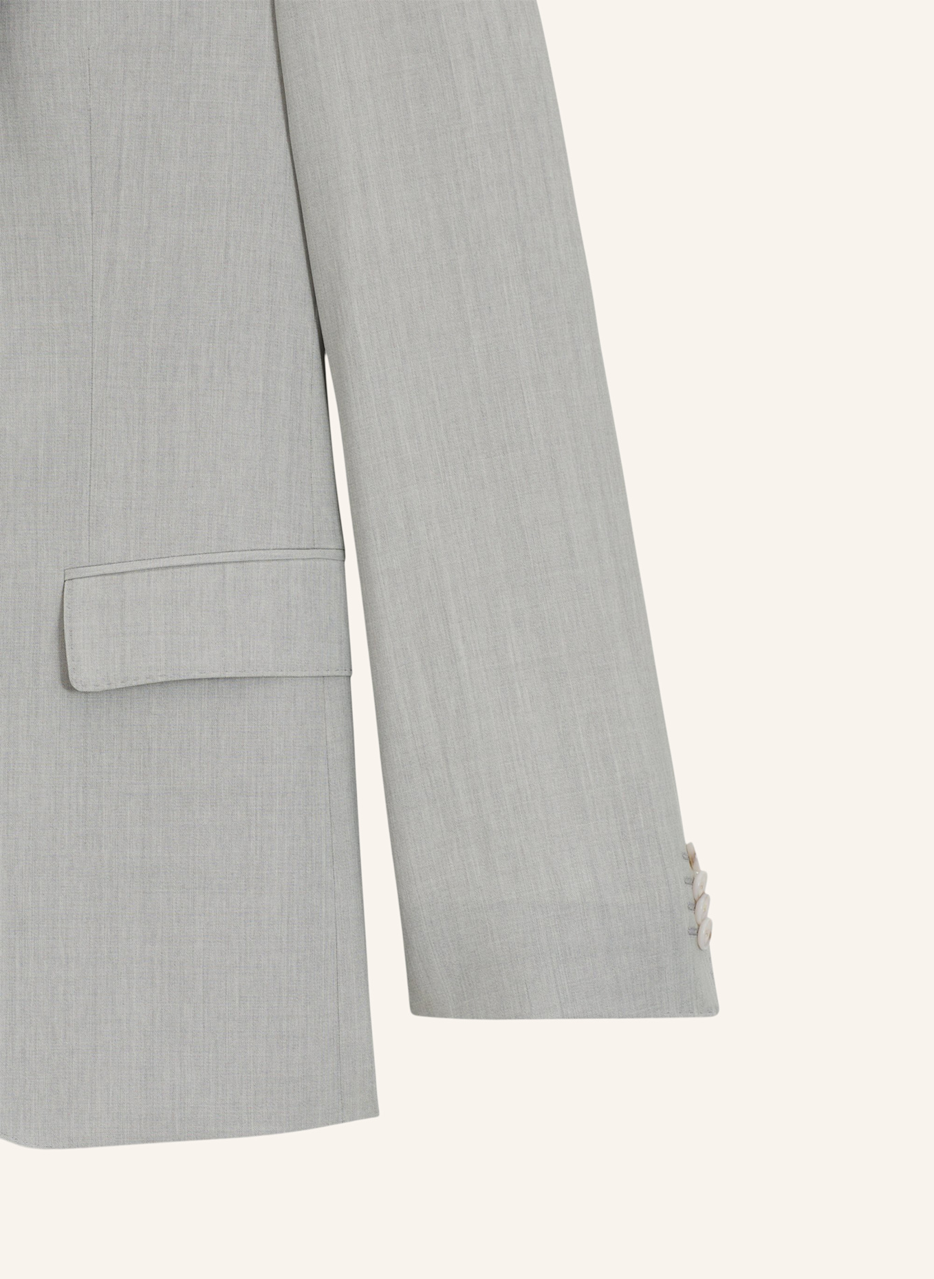 BOSS Business Anzug H-HUGE-2PCS-PEAK-242 Slim Fit: SILBER