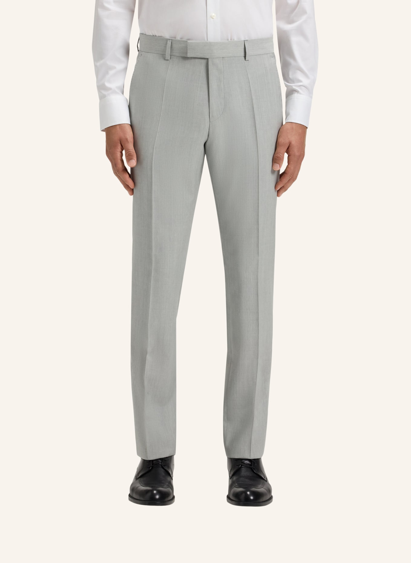 BOSS Business Anzug H-HUGE-2PCS-PEAK-242 Slim Fit: SILBER