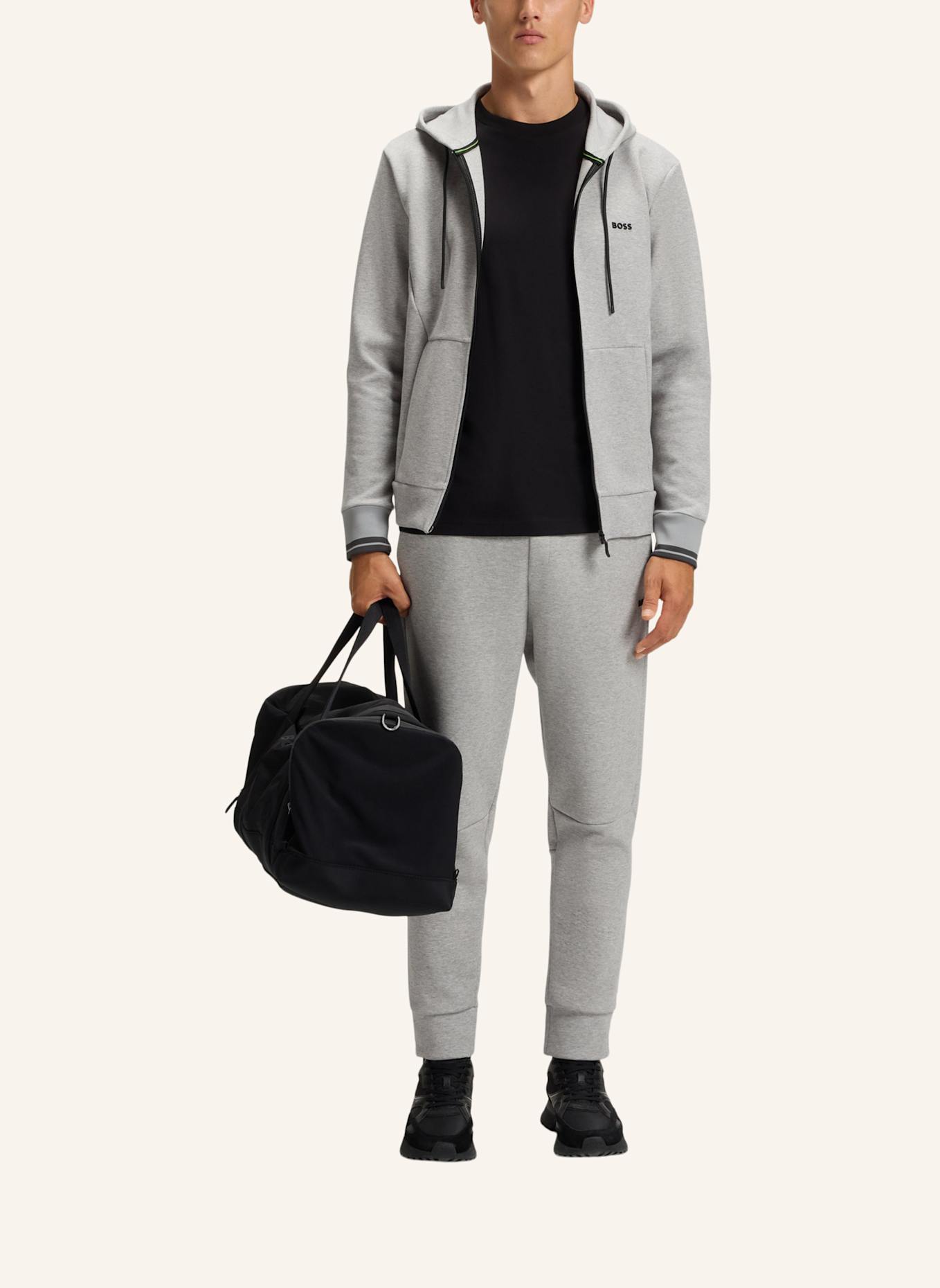 BOSS Casual Hose PANTS ZONE Regular Fit: SILBER