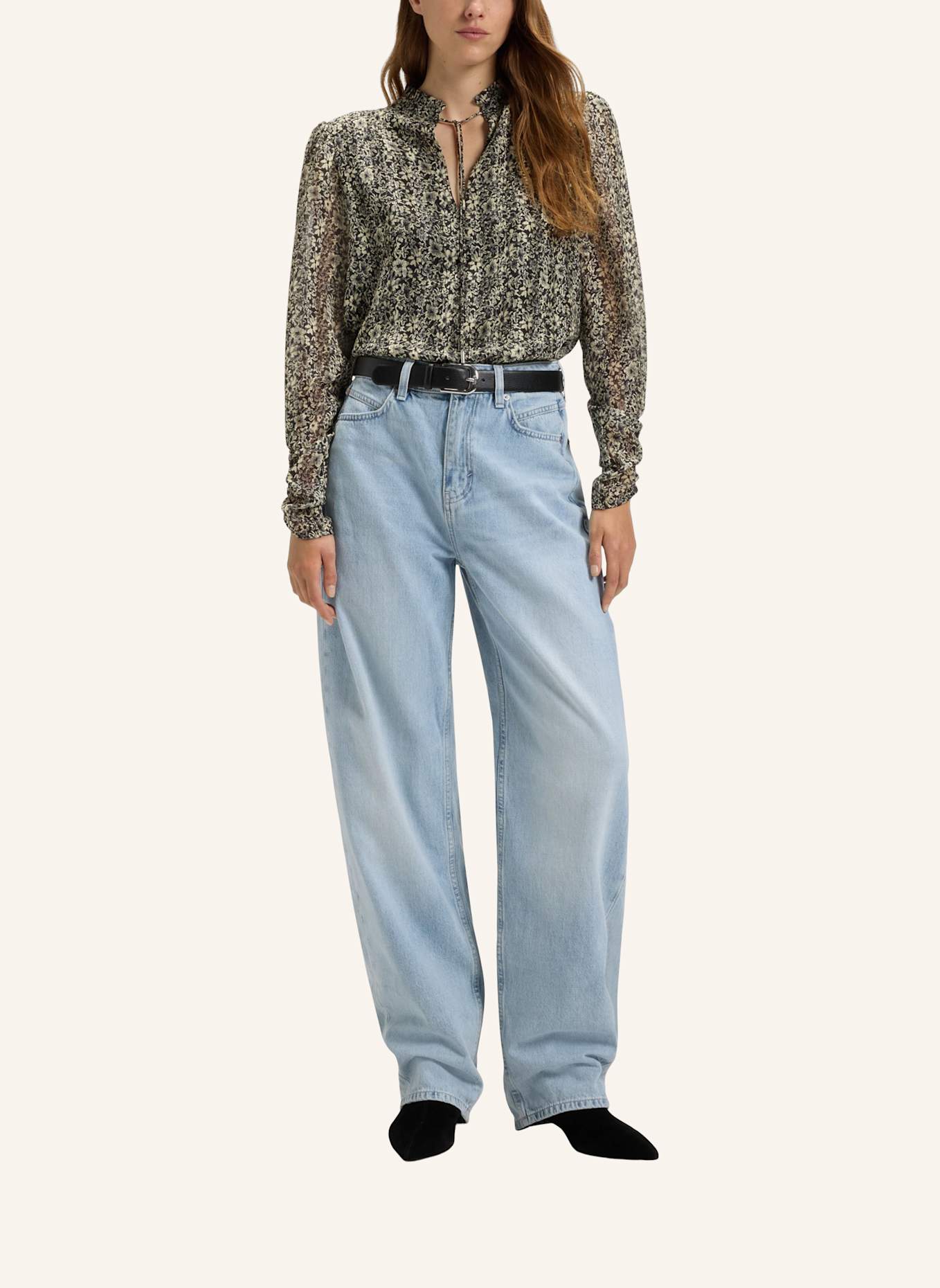 BOSS Jeans C_BALLOON FIT 1.0 Relaxed Fit: DUNKELBLAU