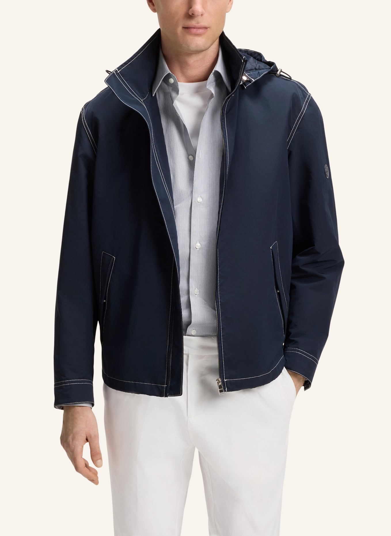 BOSS Casual Jacke C-CEONTES: DUNKELBLAU