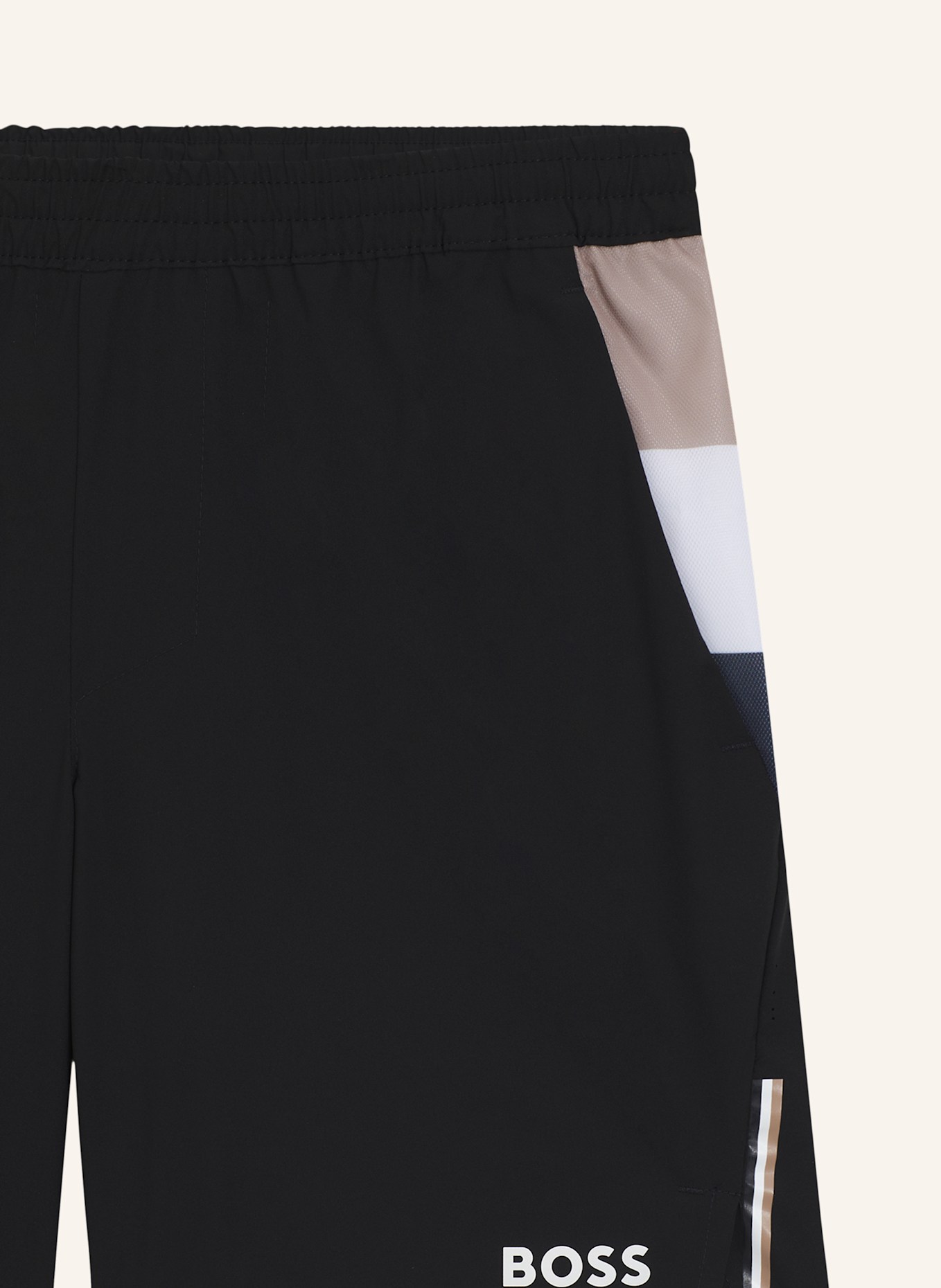 BOSS Tennisshorts T-MATCH: SCHWARZ