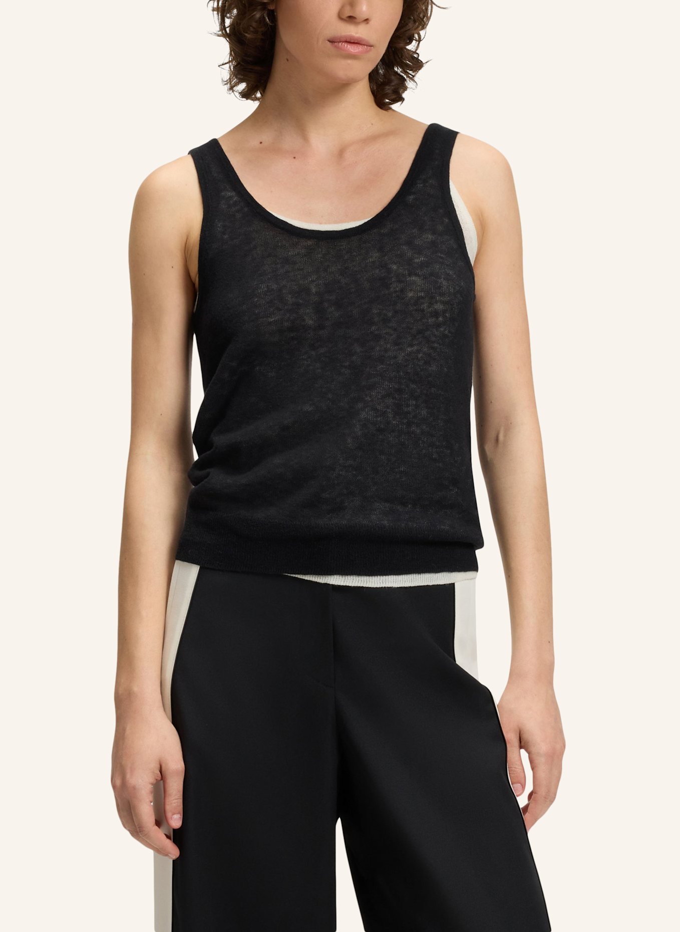 BOSS Casual Top FENTOME: WEISS