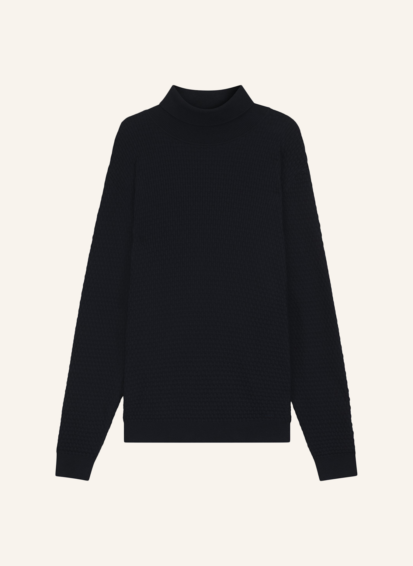 HUGO Pullover SMATTOR Regular Fit: DUNKELBLAU