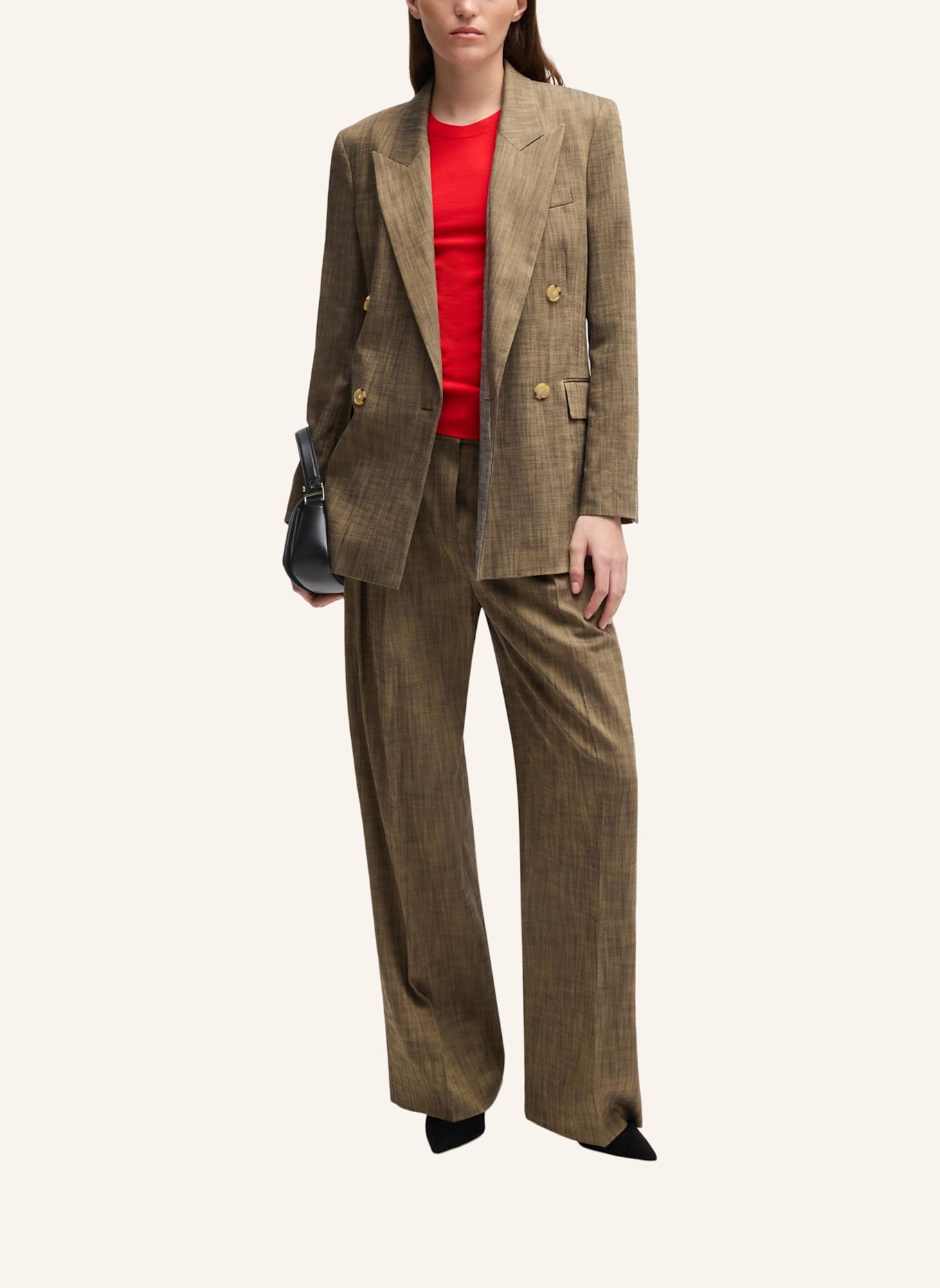 BOSS Umhängetasche ARIELL M SHOUD. BAG: SCHWARZ