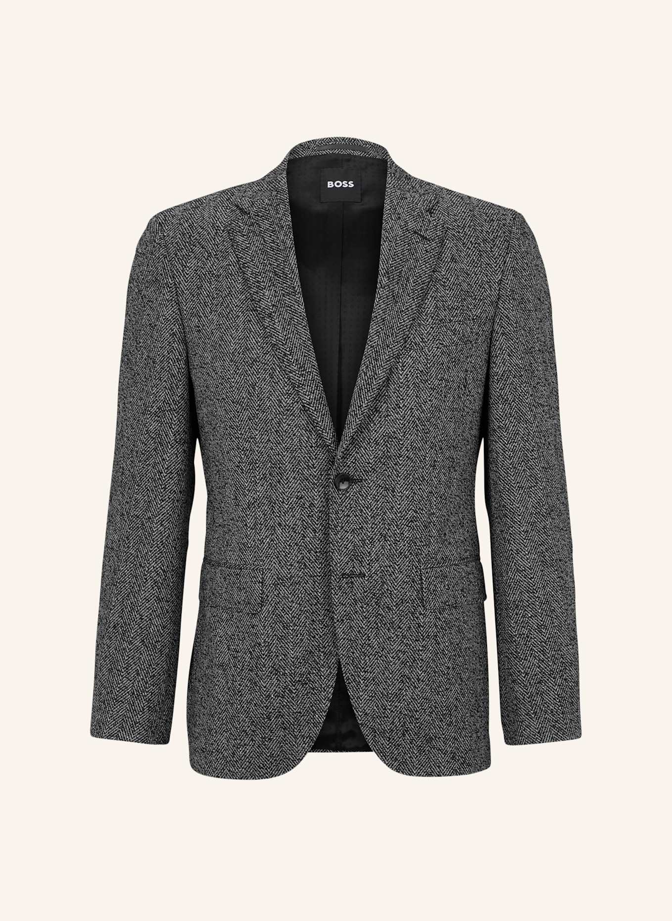 BOSS Blazer H-JANSON-ELBOW-214 Regular Fit: SCHWARZ