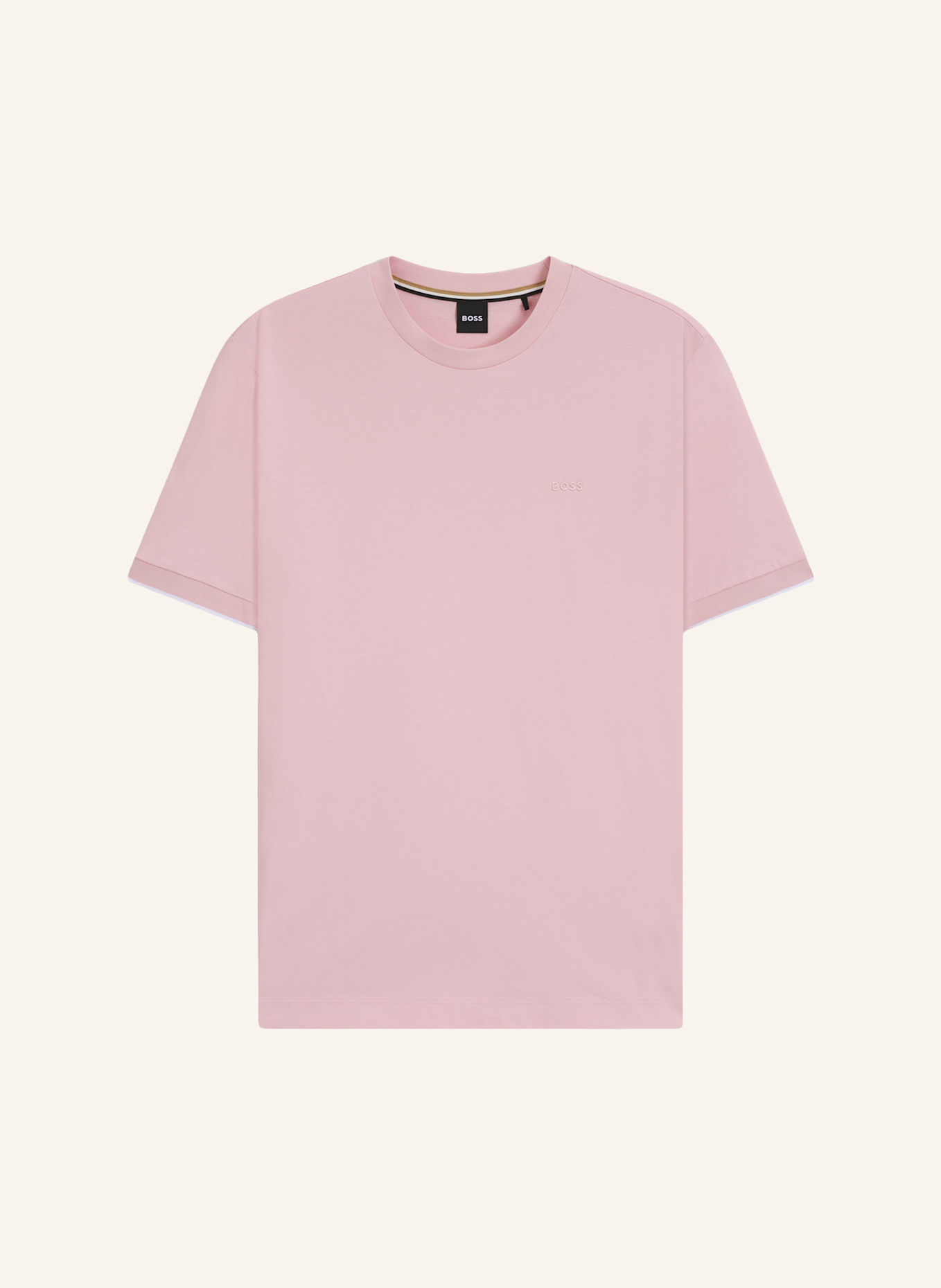 BOSS T-Shirt THOMPSON 250_IN Regular Fit: HELLROSA