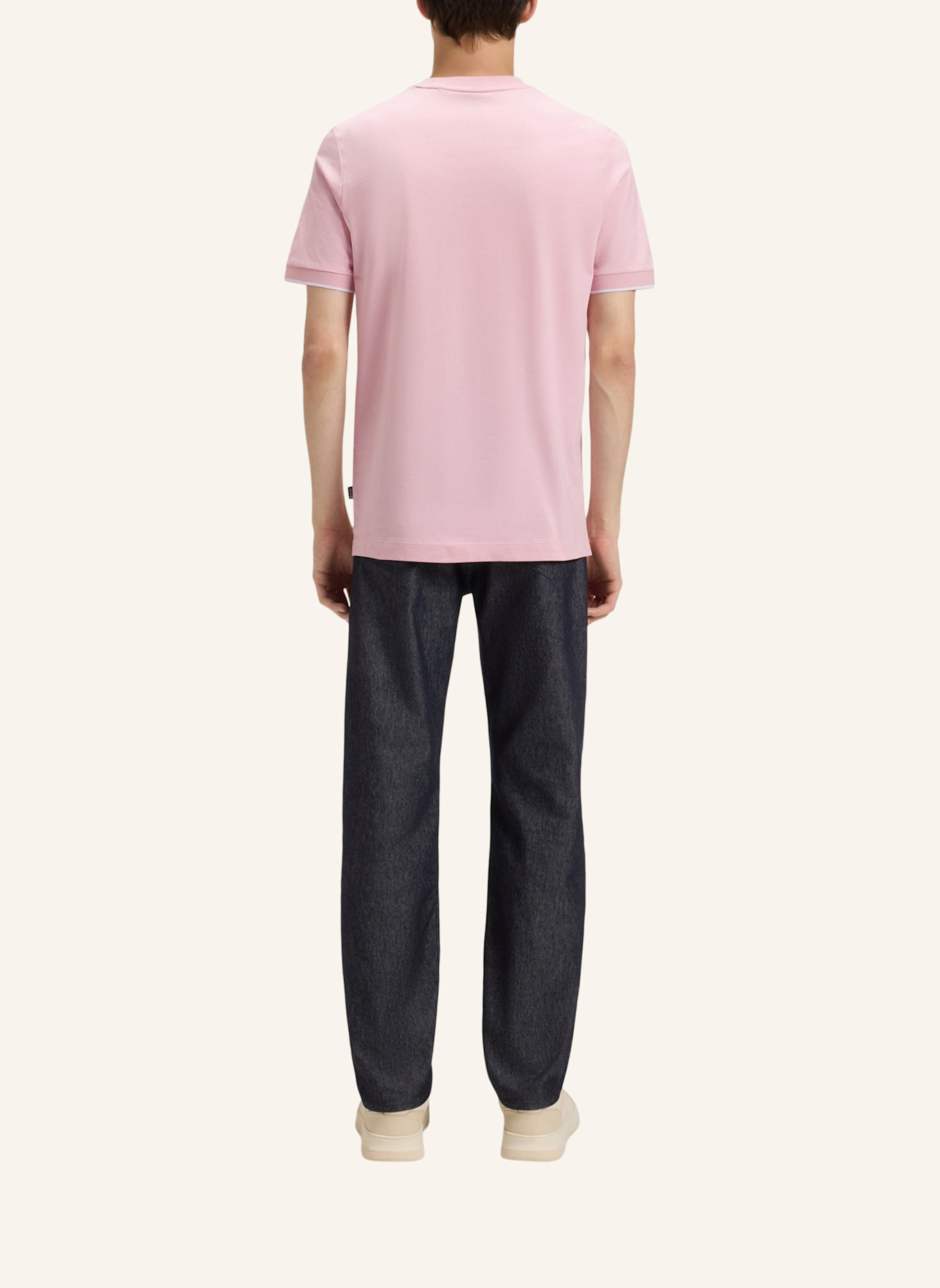 BOSS T-Shirt THOMPSON 250_IN Regular Fit: HELLROSA