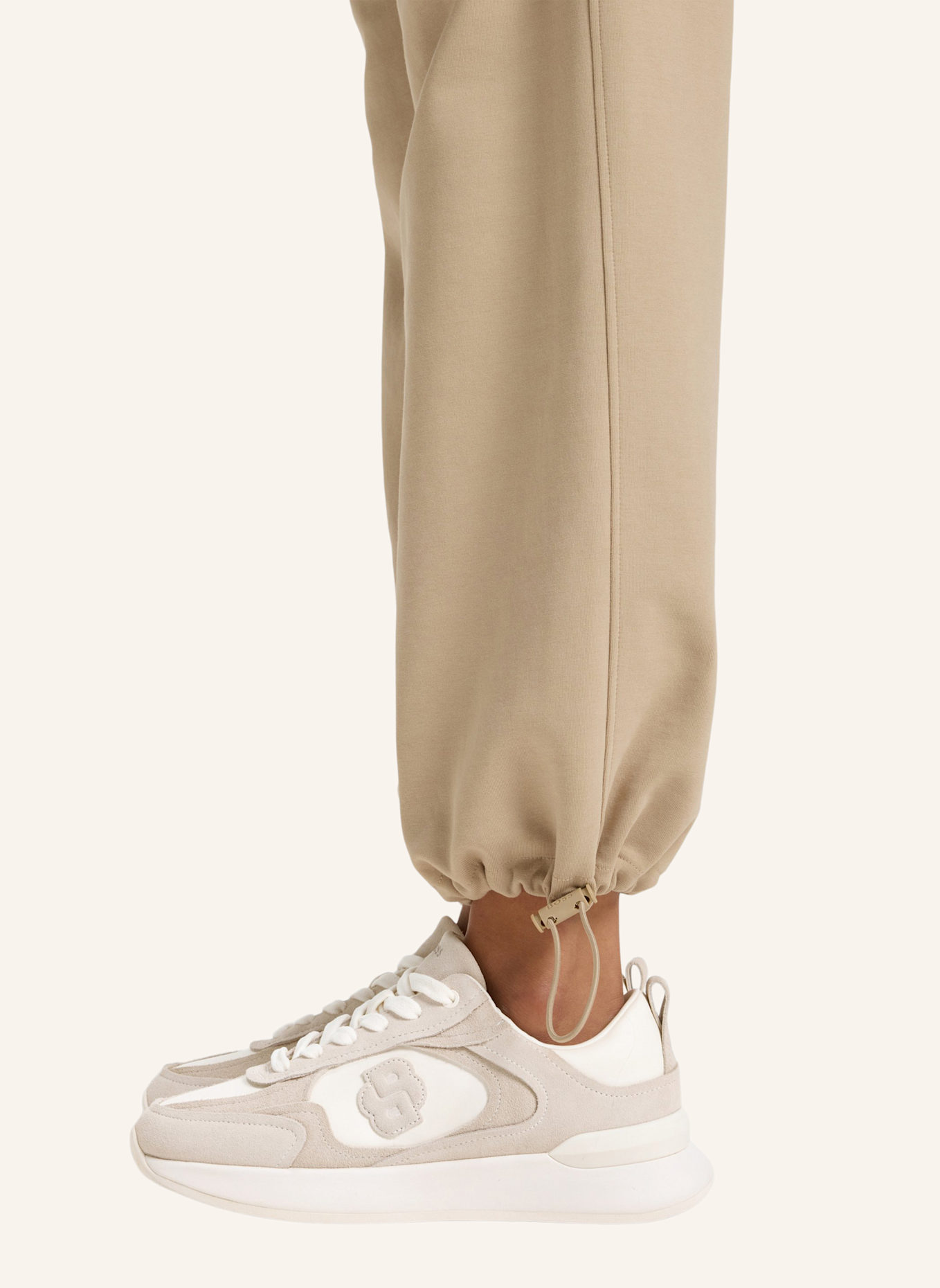 BOSS Turnschuh B ICON_RUNN_SDNAP: WEISS