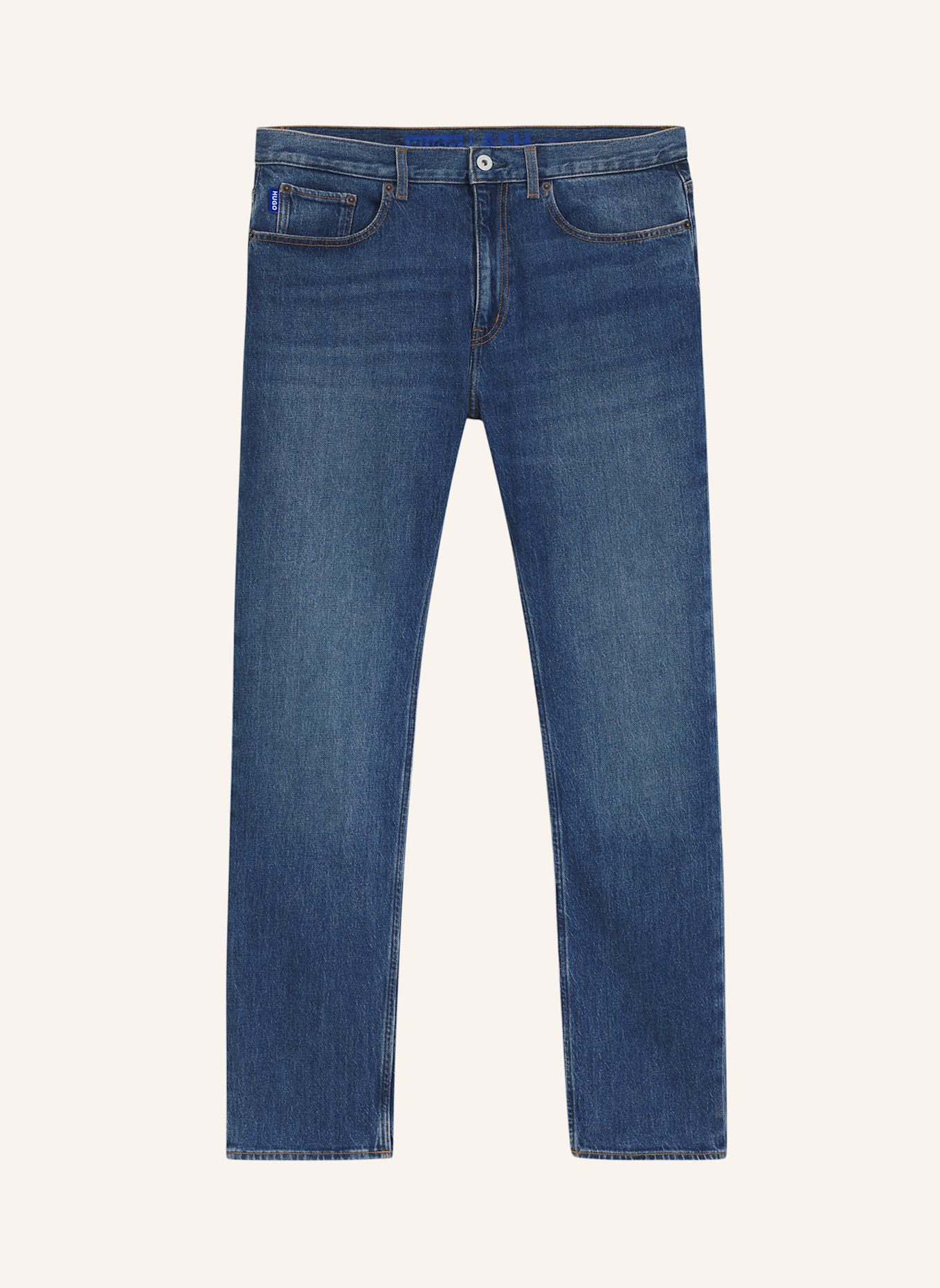 HUGO Jeans ASH Slim Fit: DUNKELBLAU