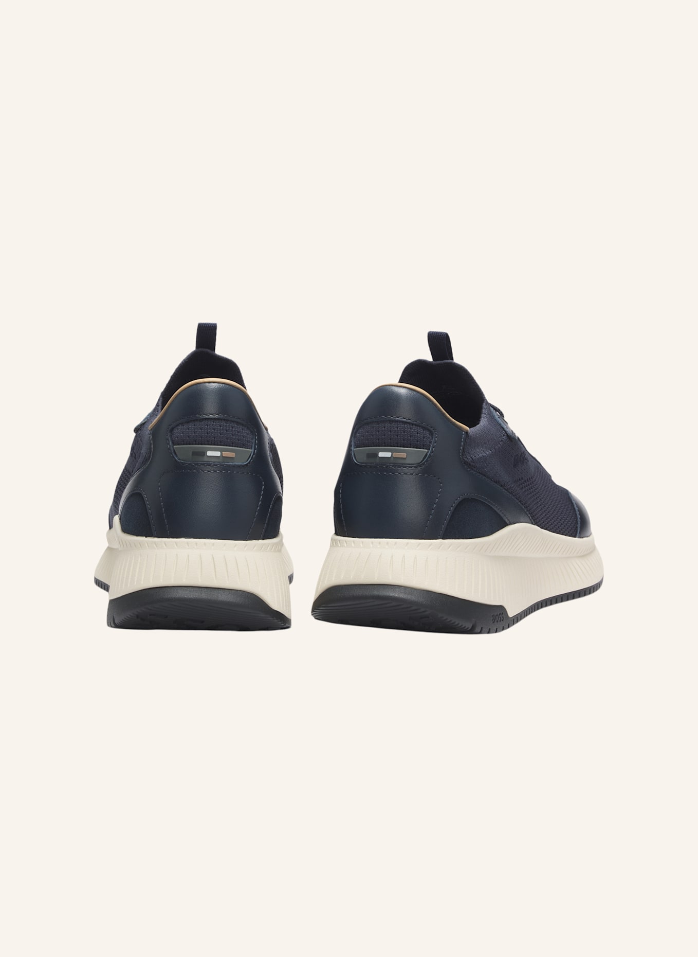 BOSS Casual Slipper TTNM EVO_SLON_KNBULT: DUNKELBLAU