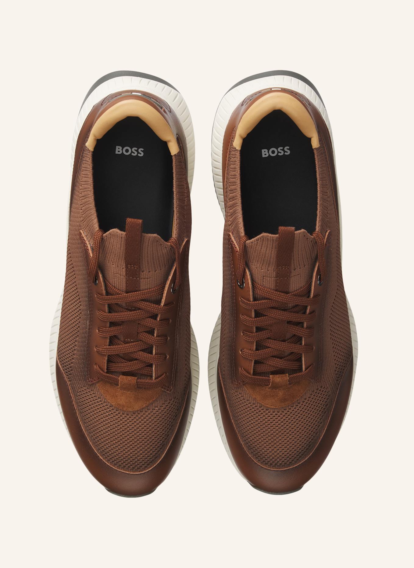 BOSS Casual Slipper TTNM EVO_SLON_KNBULT: BRAUN