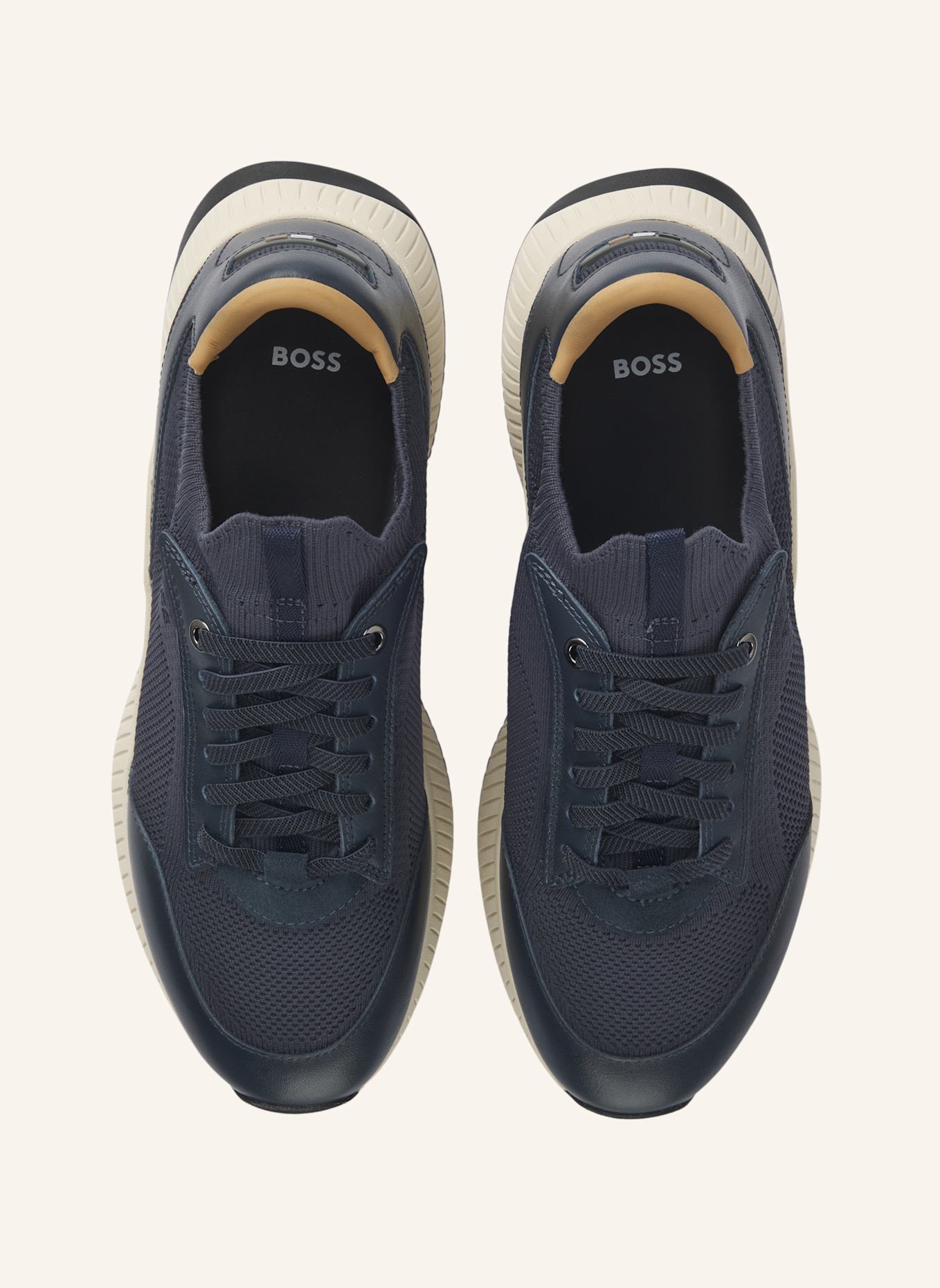 BOSS Casual Slipper TTNM EVO_SLON_KNBULT: DUNKELBLAU