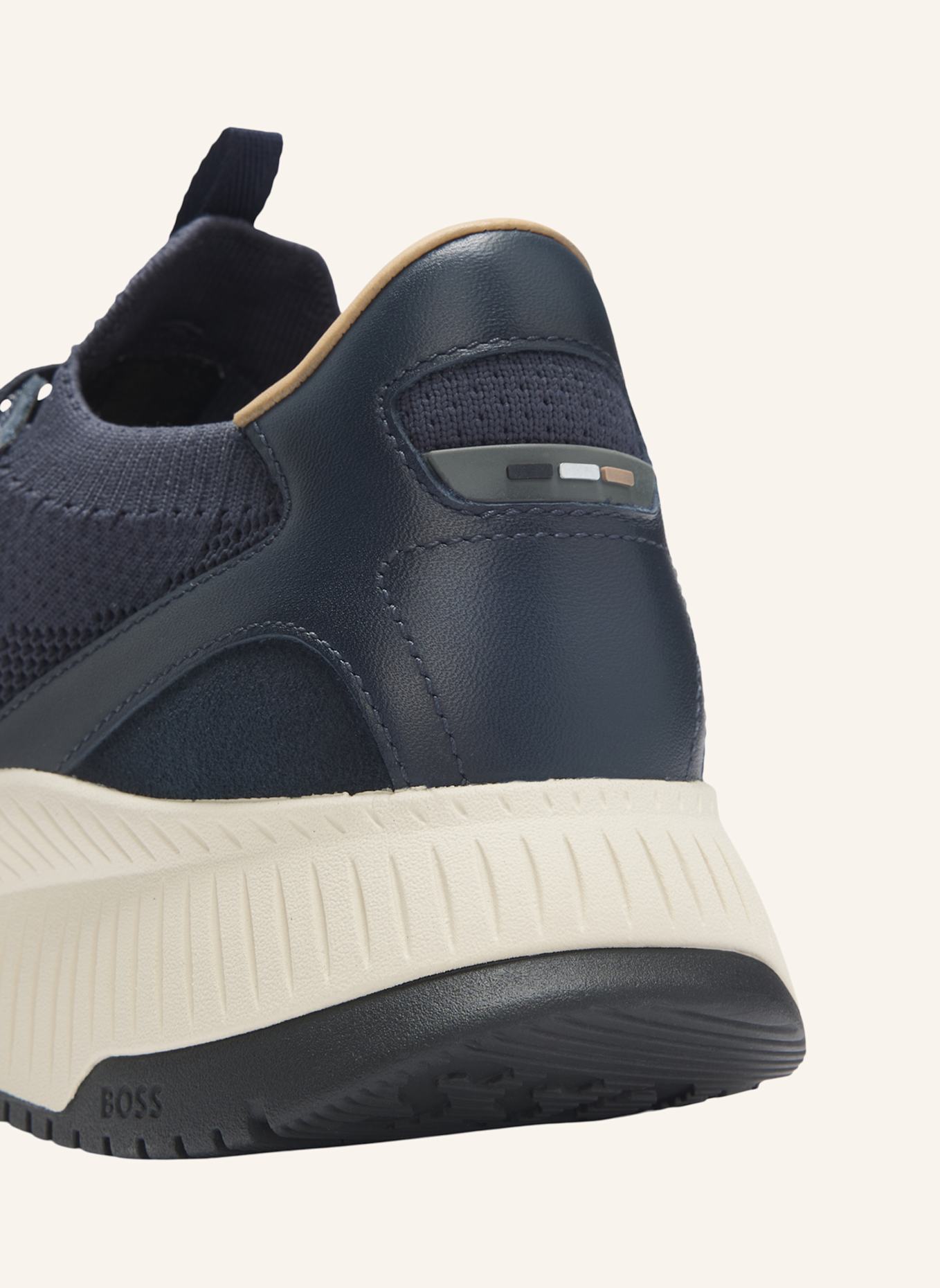 BOSS Casual Slipper TTNM EVO_SLON_KNBULT: DUNKELBLAU