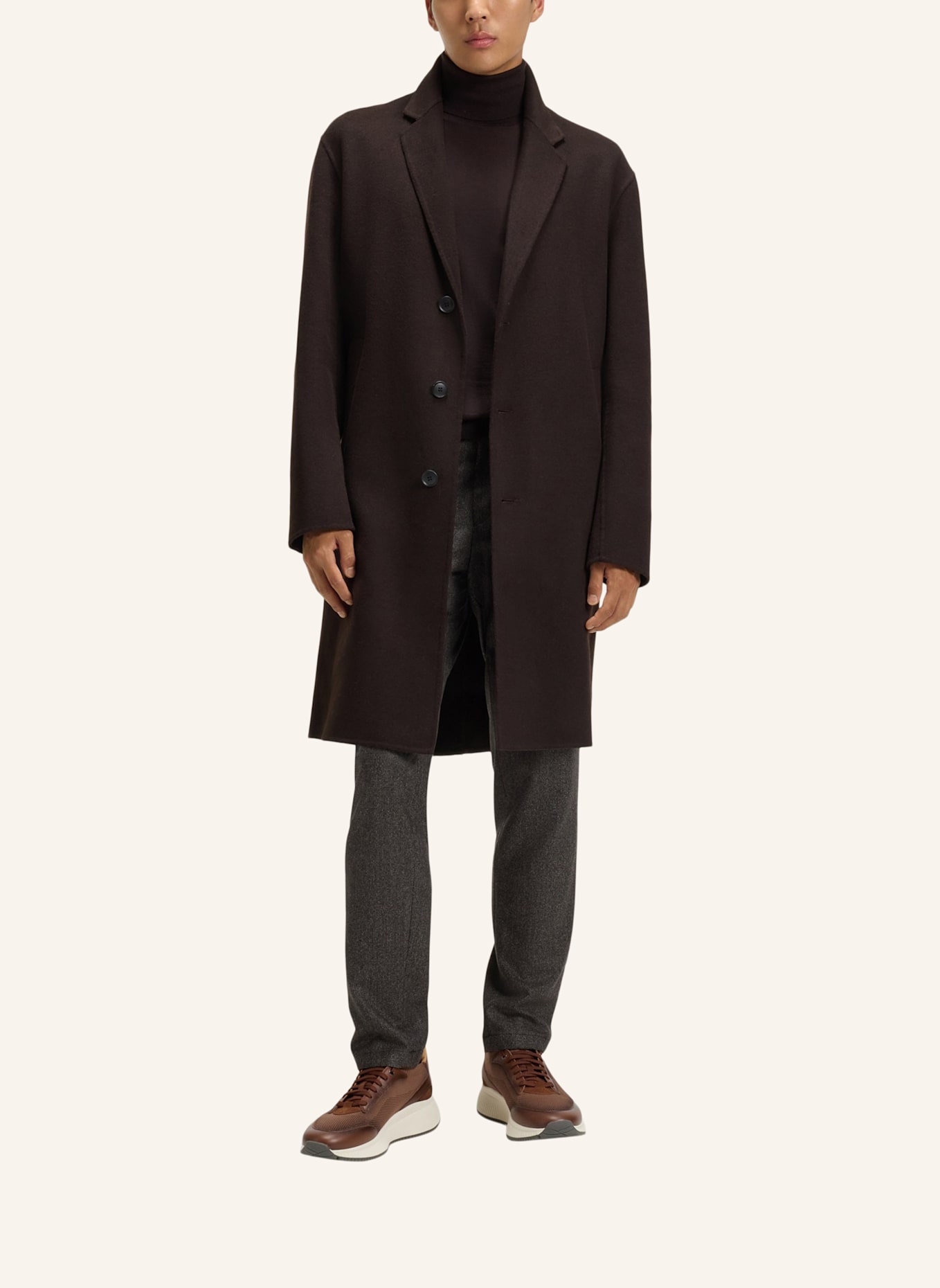 BOSS Casual Slipper TTNM EVO_SLON_KNBULT: BRAUN