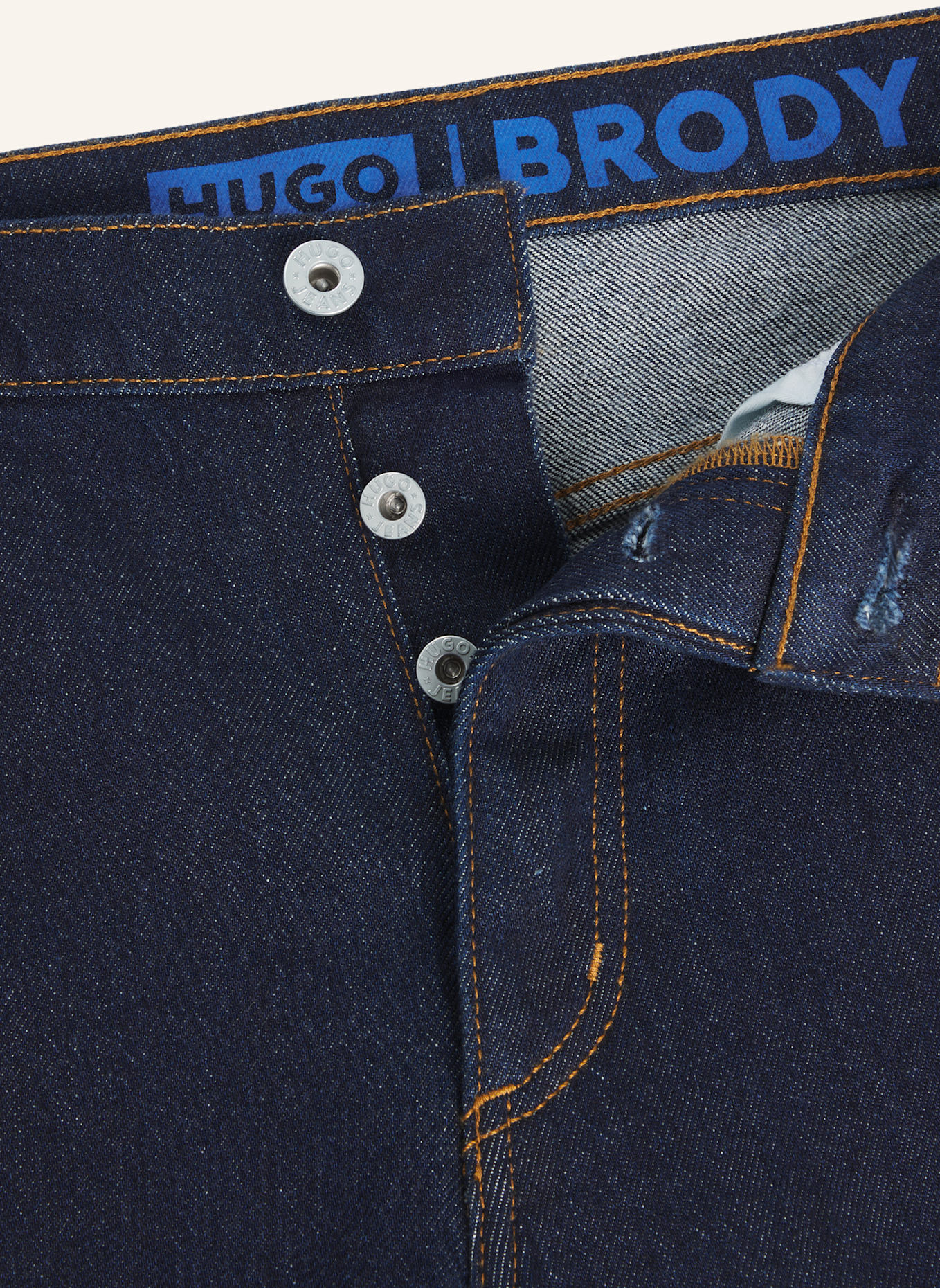 HUGO Jeans BRODY Tapered Fit: DUNKELBLAU