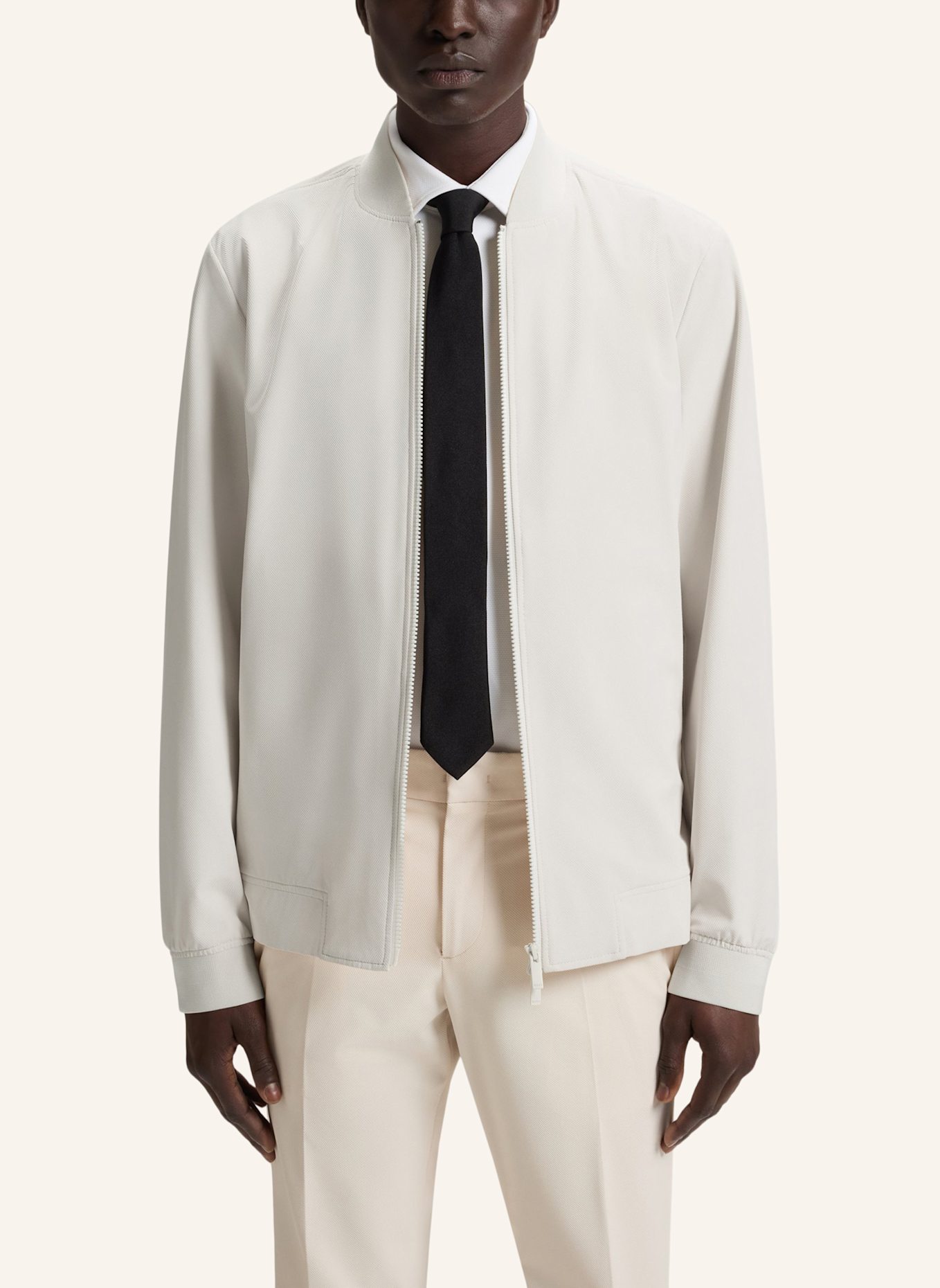 BOSS Blazer P-HANRY-BMB-WGPK253F Slim Fit: WEISS