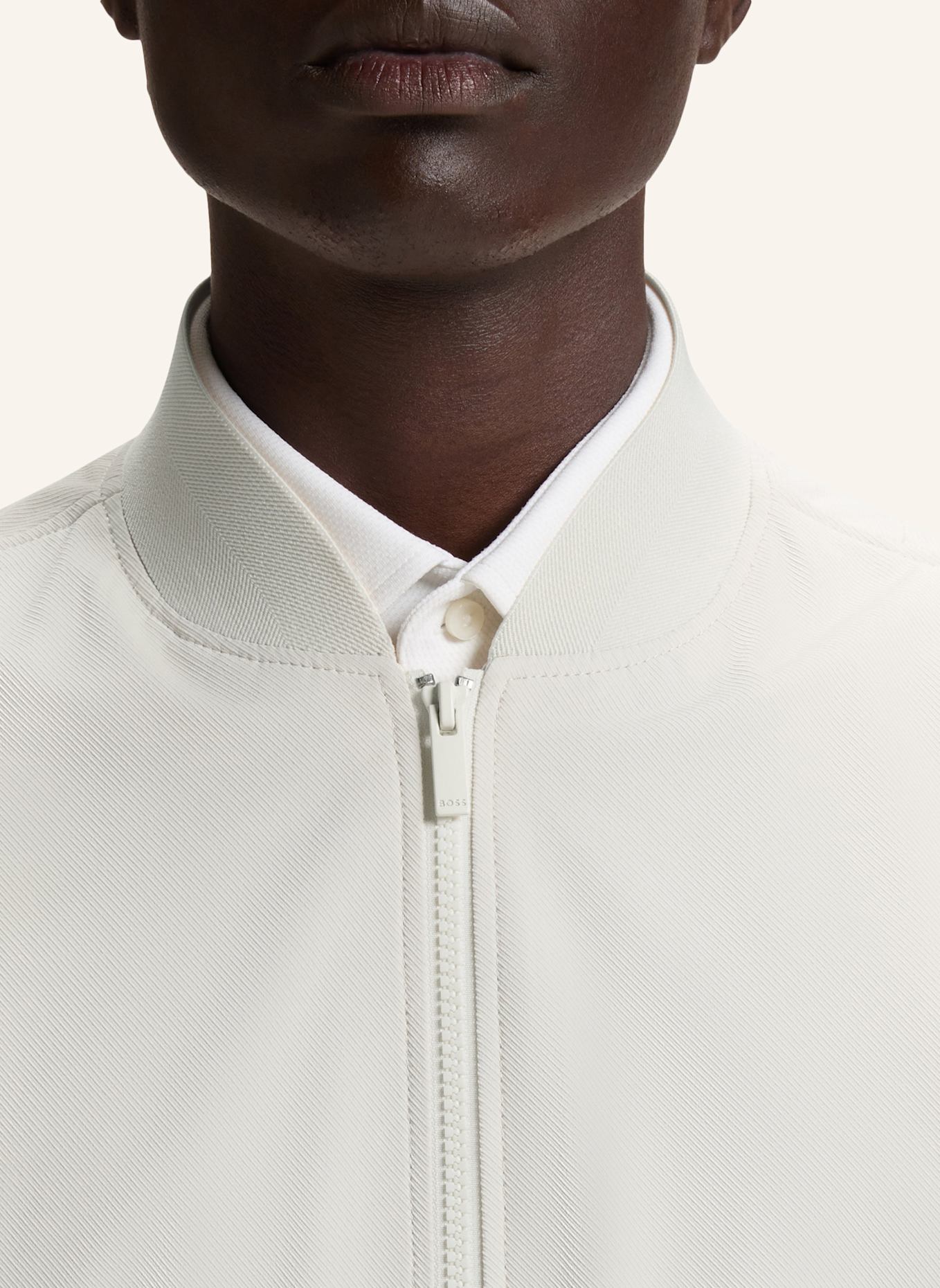 BOSS Blazer P-HANRY-BMB-WGPK253F Slim Fit: WEISS